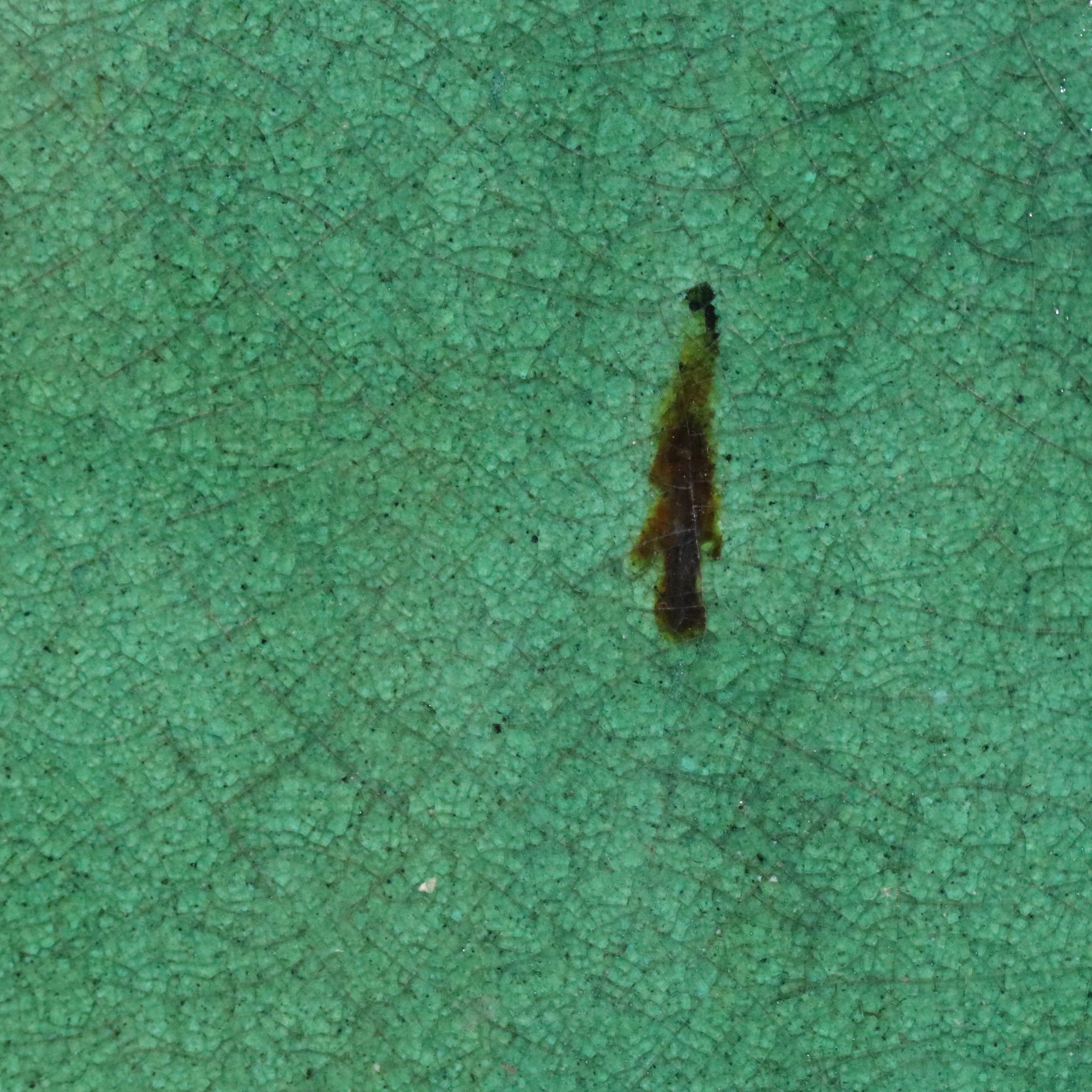 Large Green Greek Key Ceramic Planters