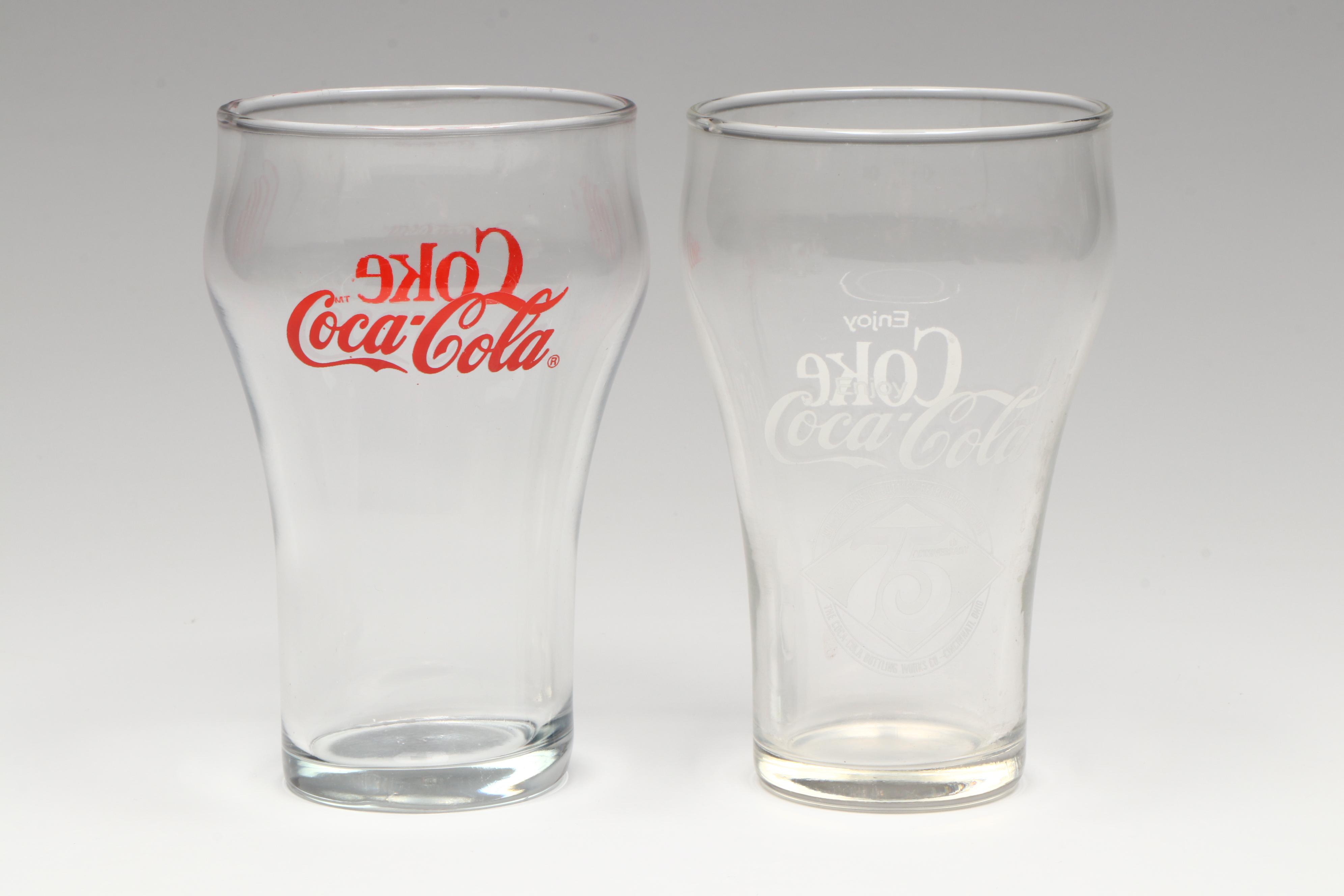 Vintage Coca-Cola Glass Tumblers