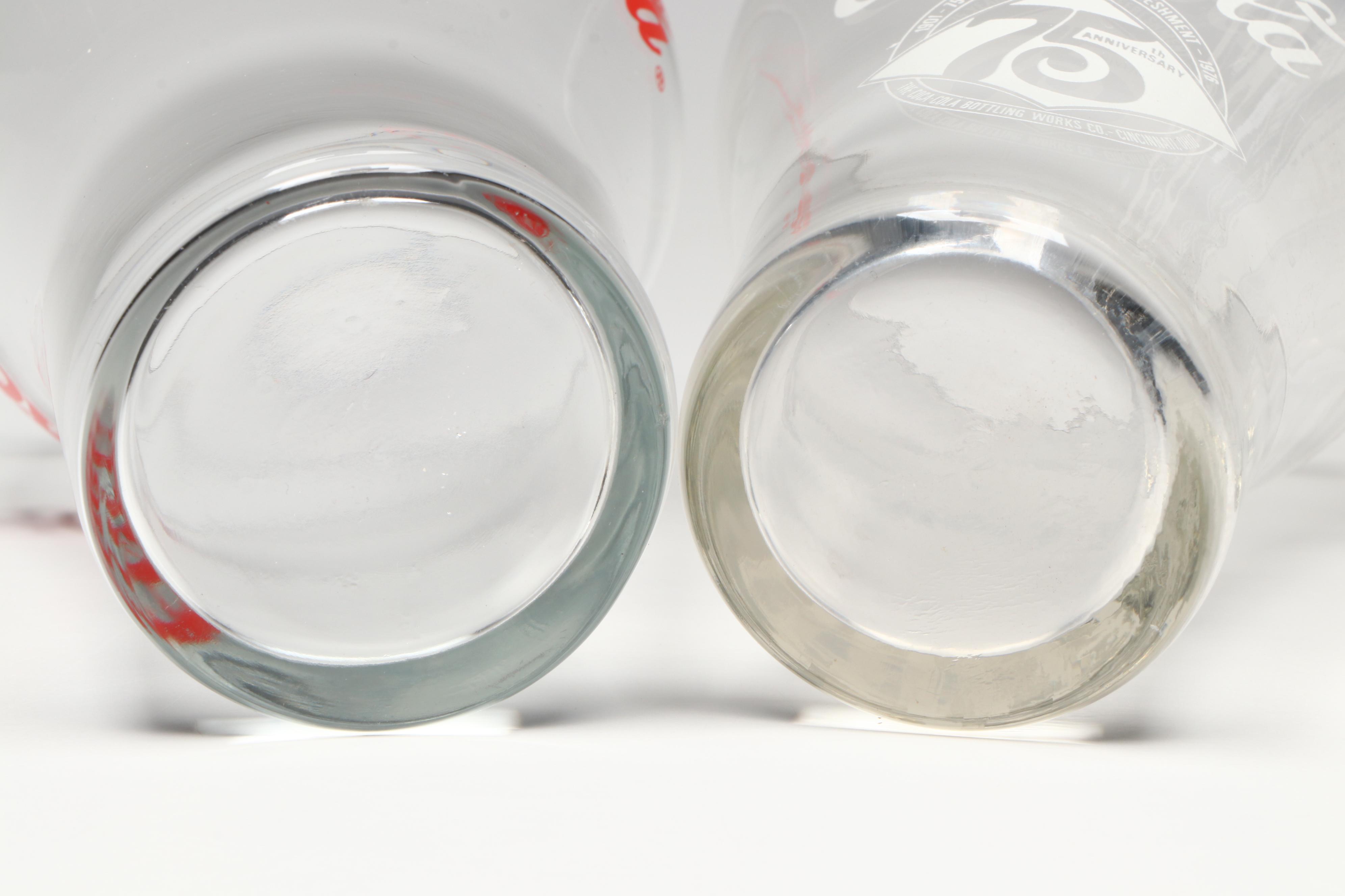 Vintage Coca-Cola Glass Tumblers