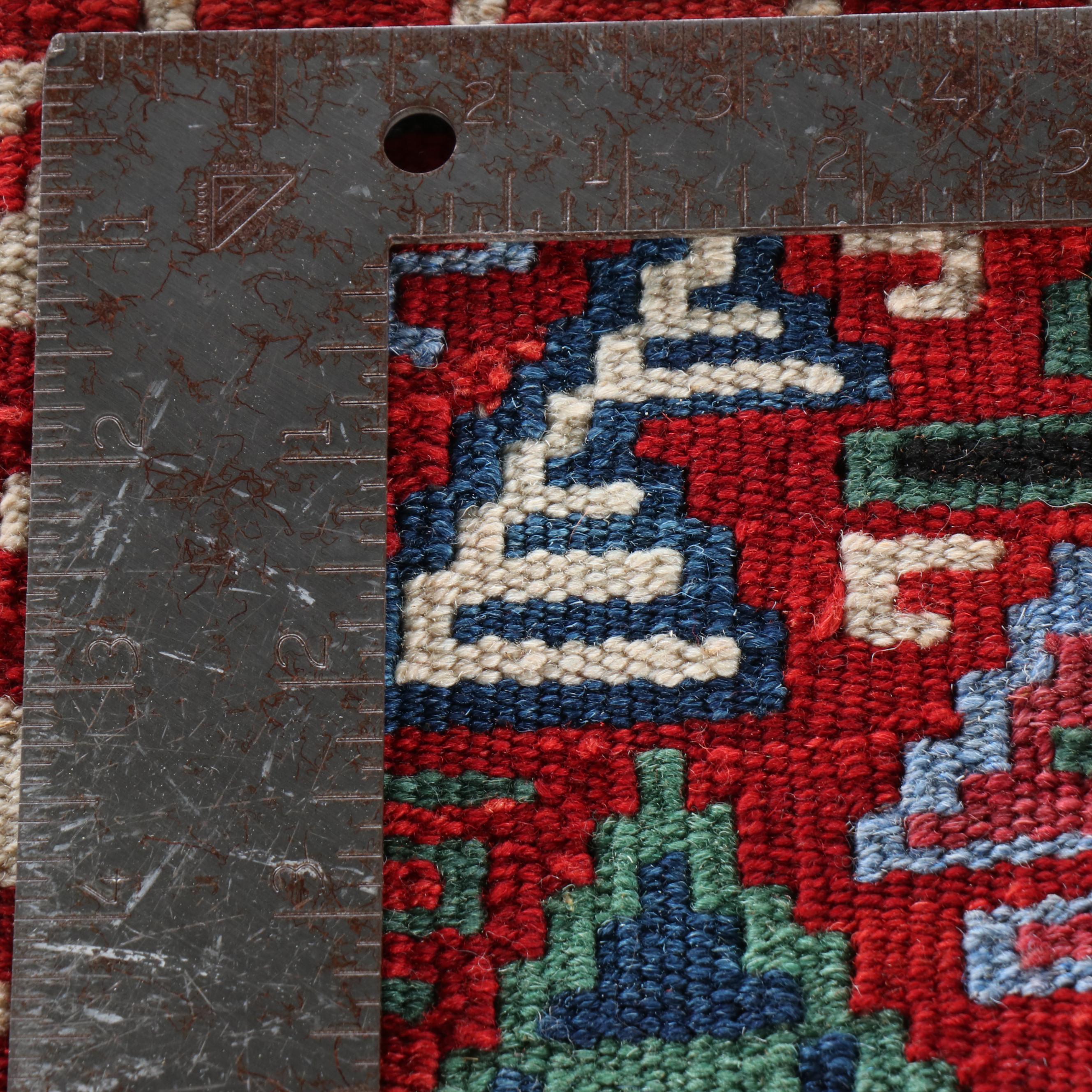 2' x 3'11 Hand-Knotted Southwestern Style Accent Rug