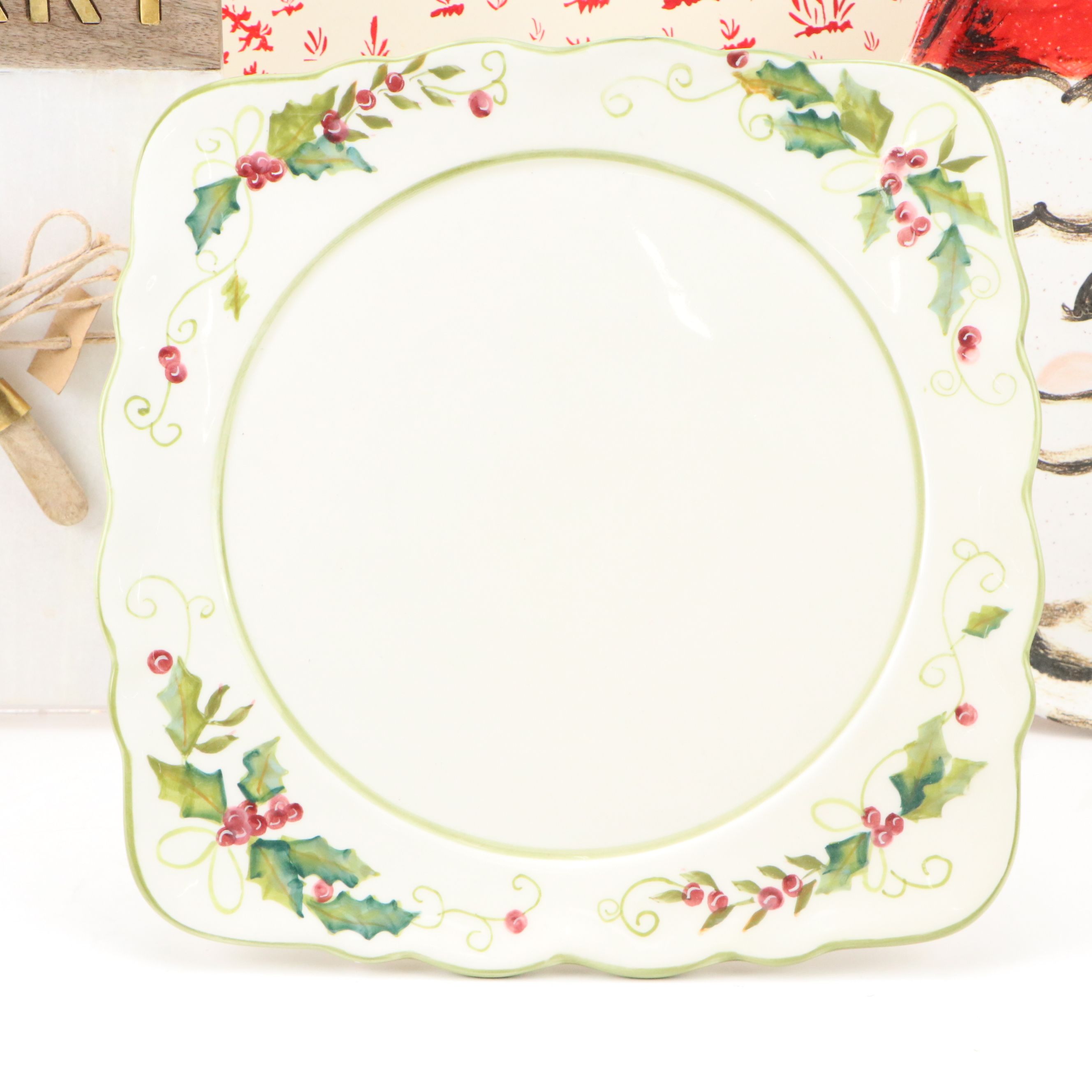 Tracy Porter Hand-Painted Cake Stand, Felted Gnomes and More Seasonal Décor