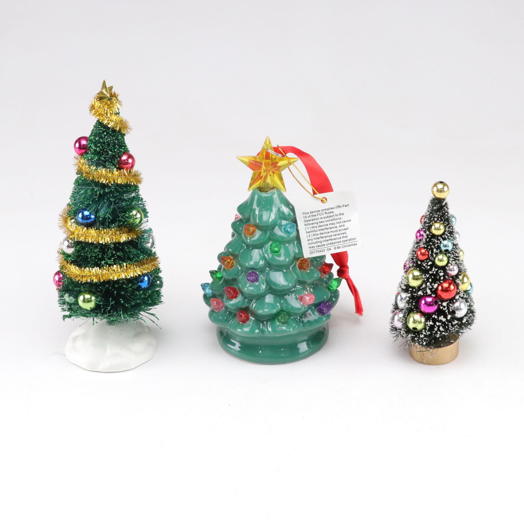 Mr.Christmas LIghted Ceramic Tree Ornament oan Other Ornaments