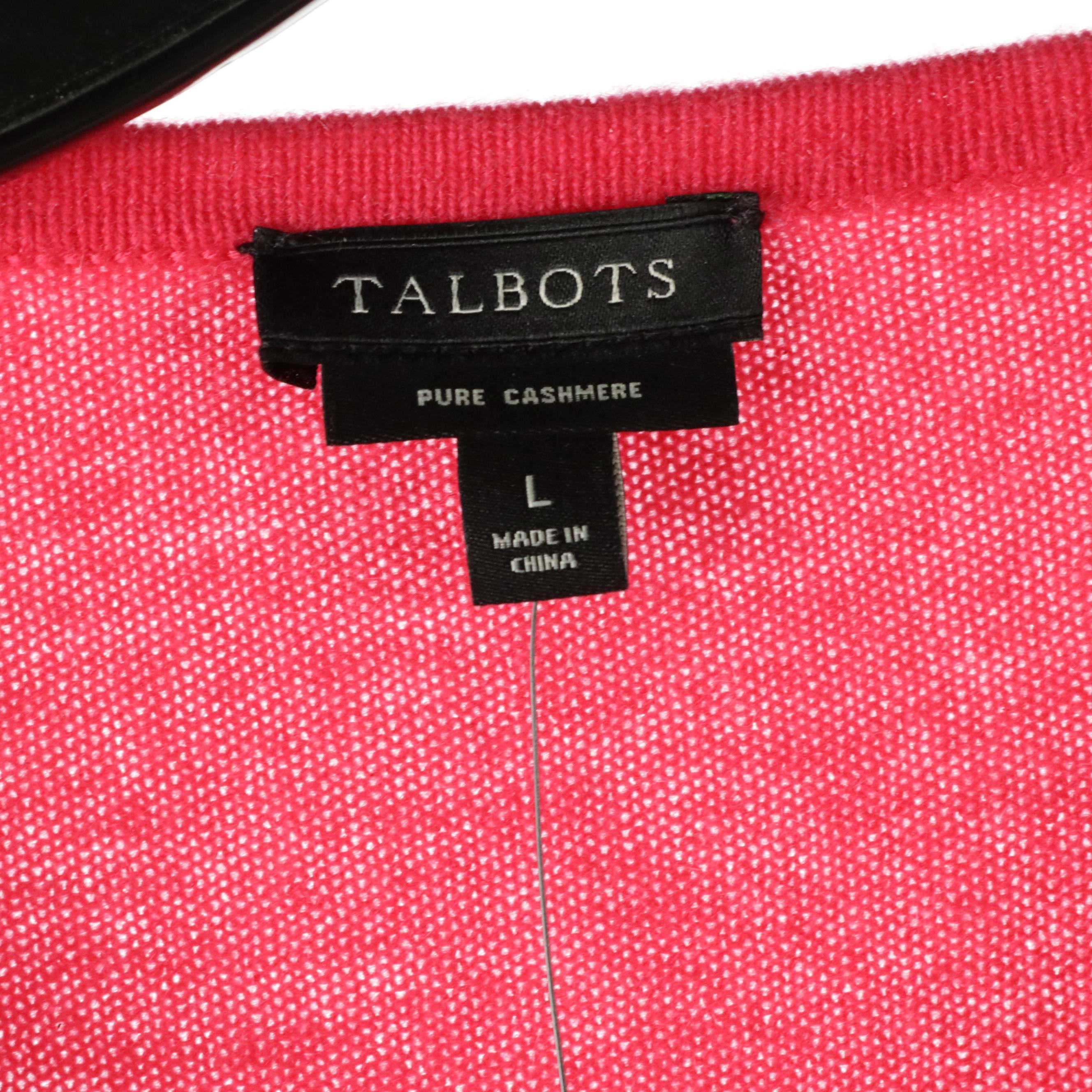 Talbots Cotton Cardigans, Cashmere Sweater, Dress Pants, and More, With Tags