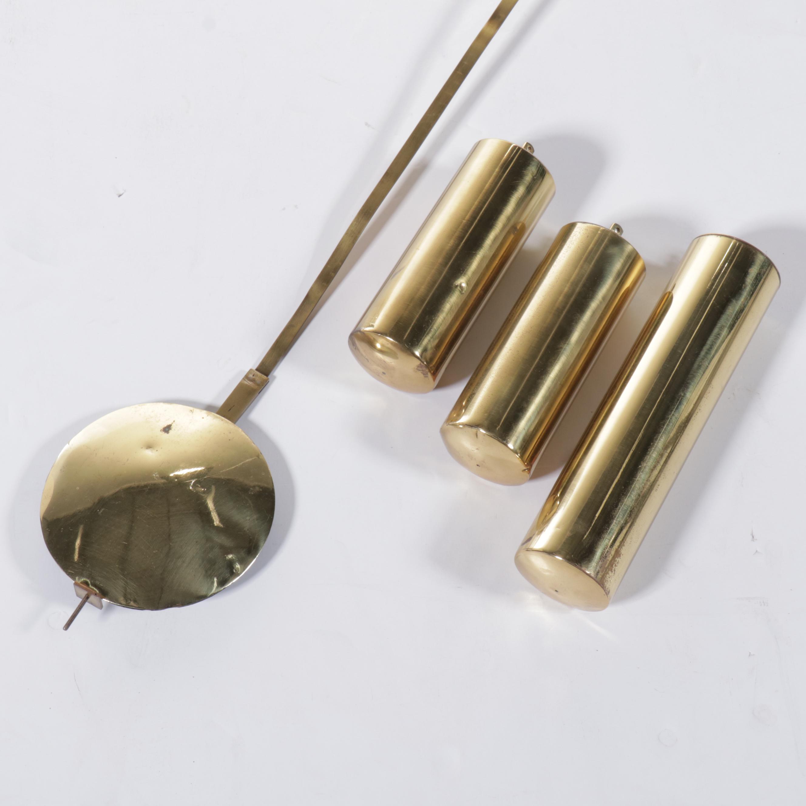 Pearl Mahogany and Burl Finished Wooden Grandfather Clock, 1980s