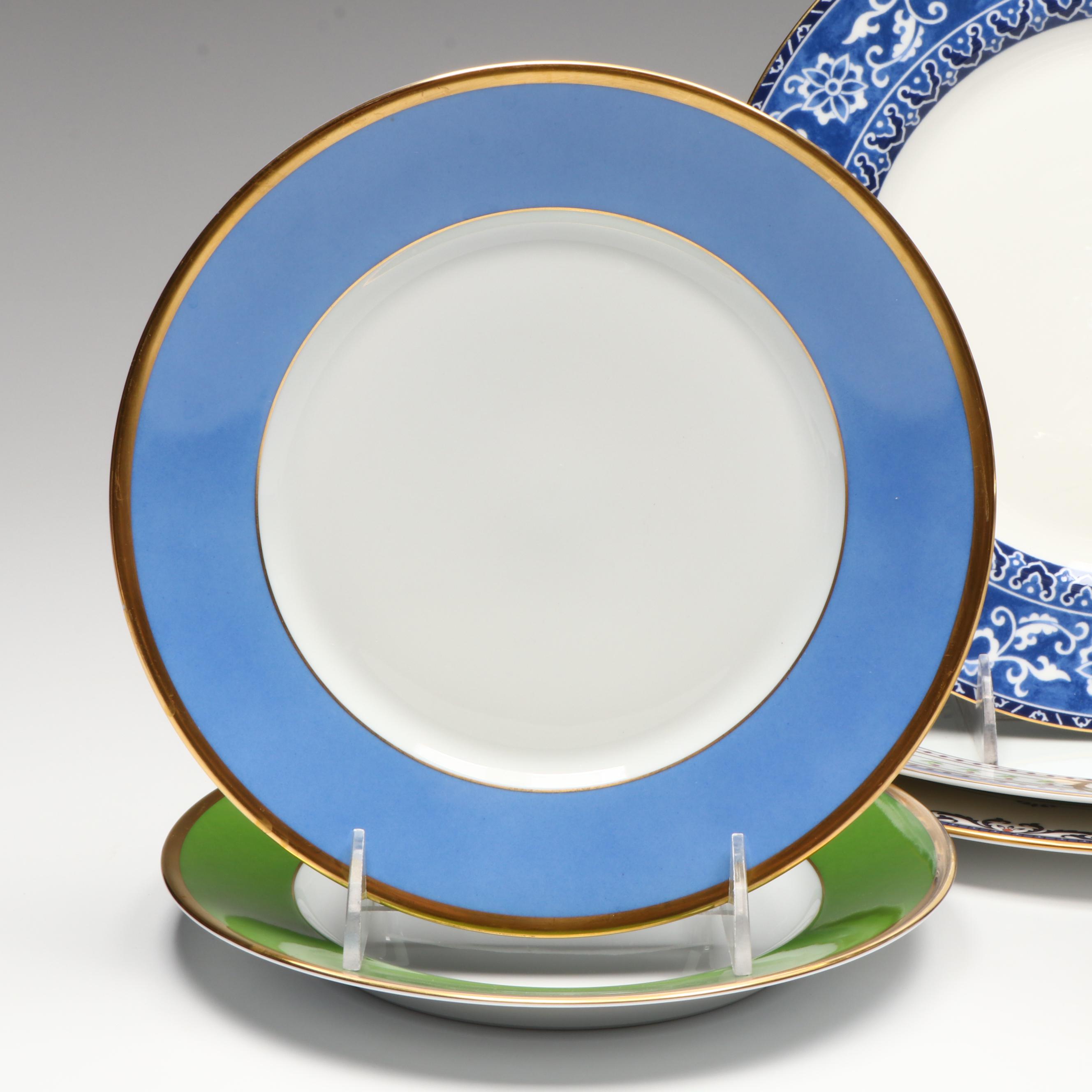 Gorham Crystal Decanter, Lenox Porcelain Dinner Plate, and More Tableware