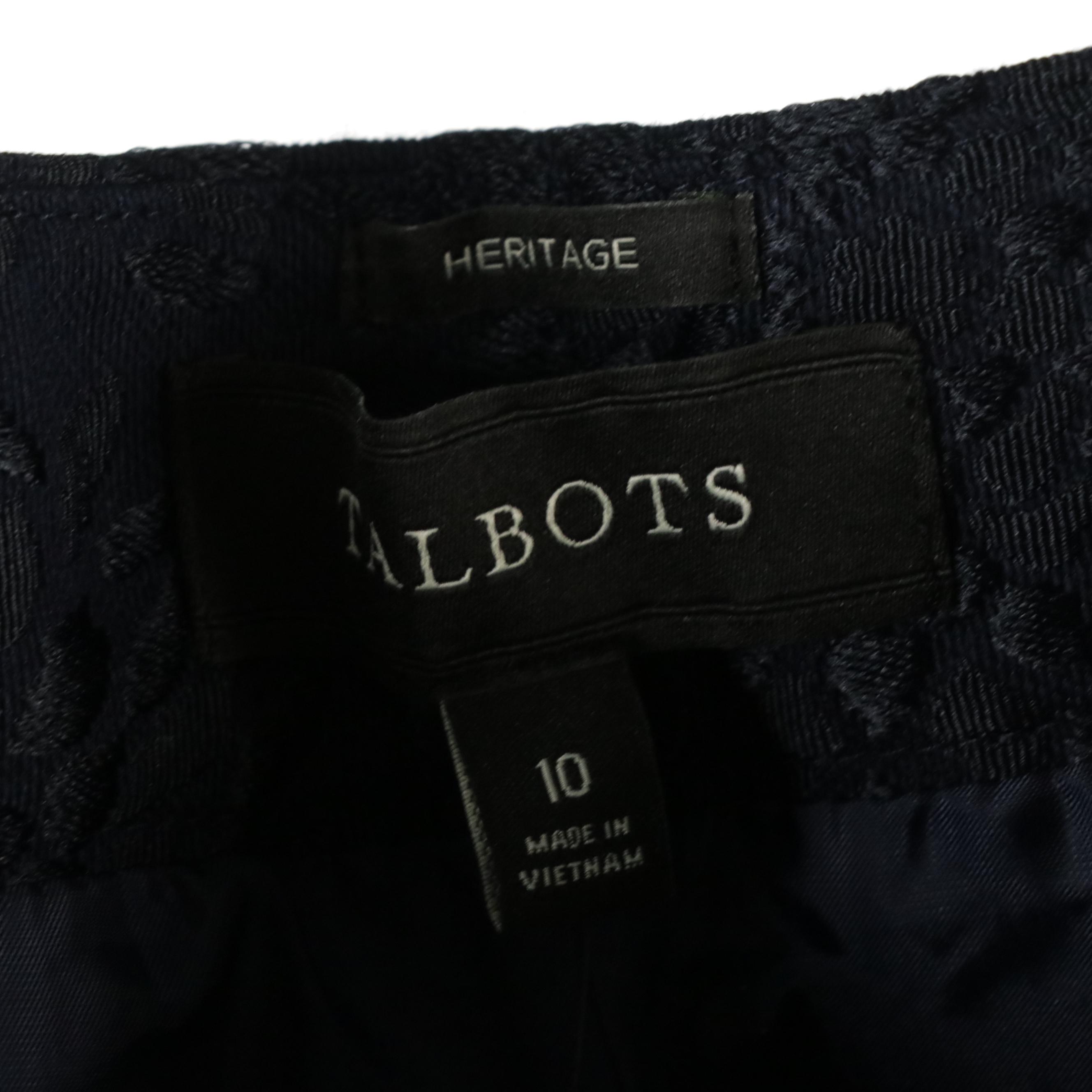 Talbots Floral Jacquard Pants, Pink Cotton Lace Blazer, and More, With Tags