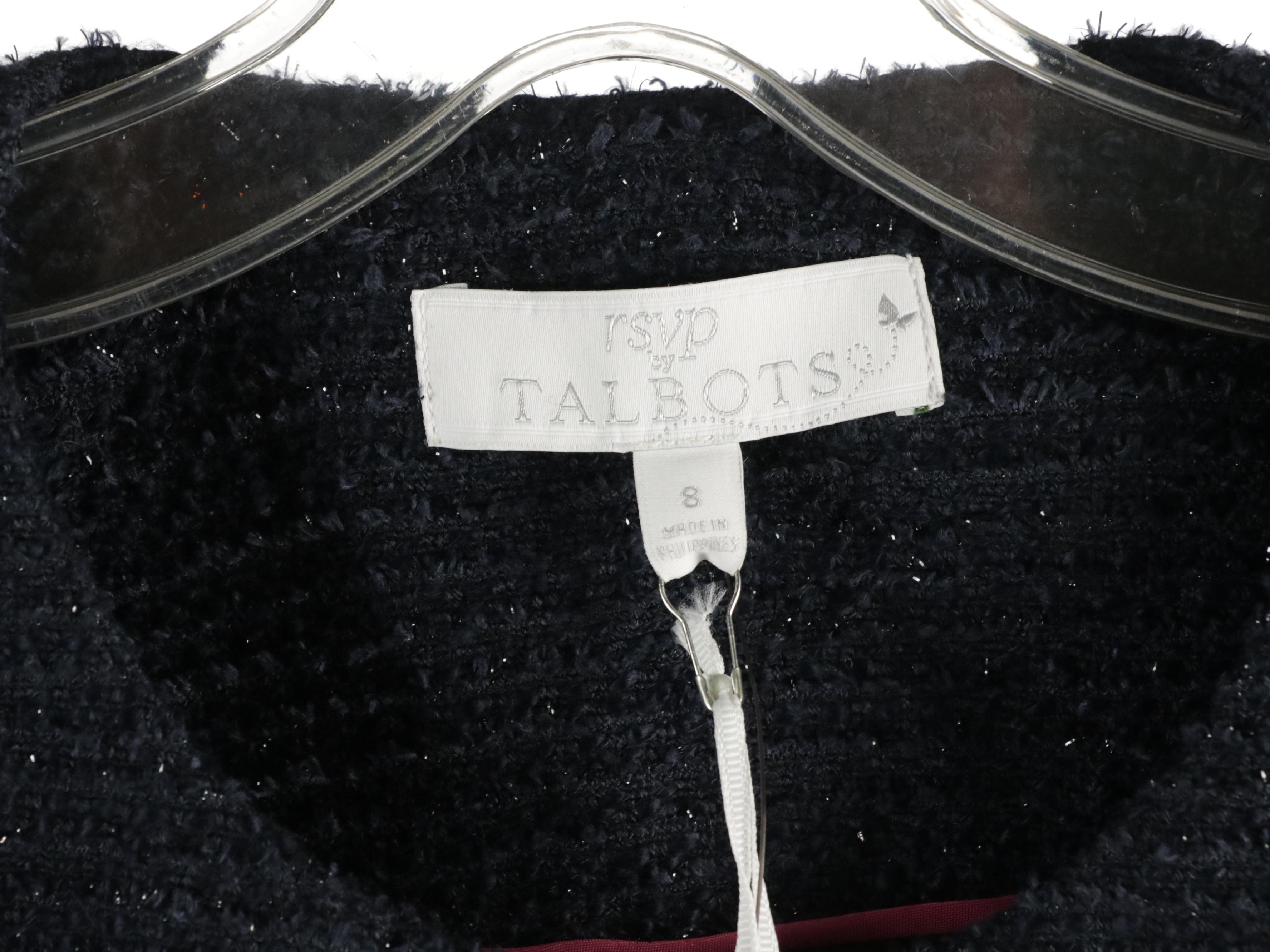 Talbots Floral Jacquard Pants, Pink Cotton Lace Blazer, and More, With Tags