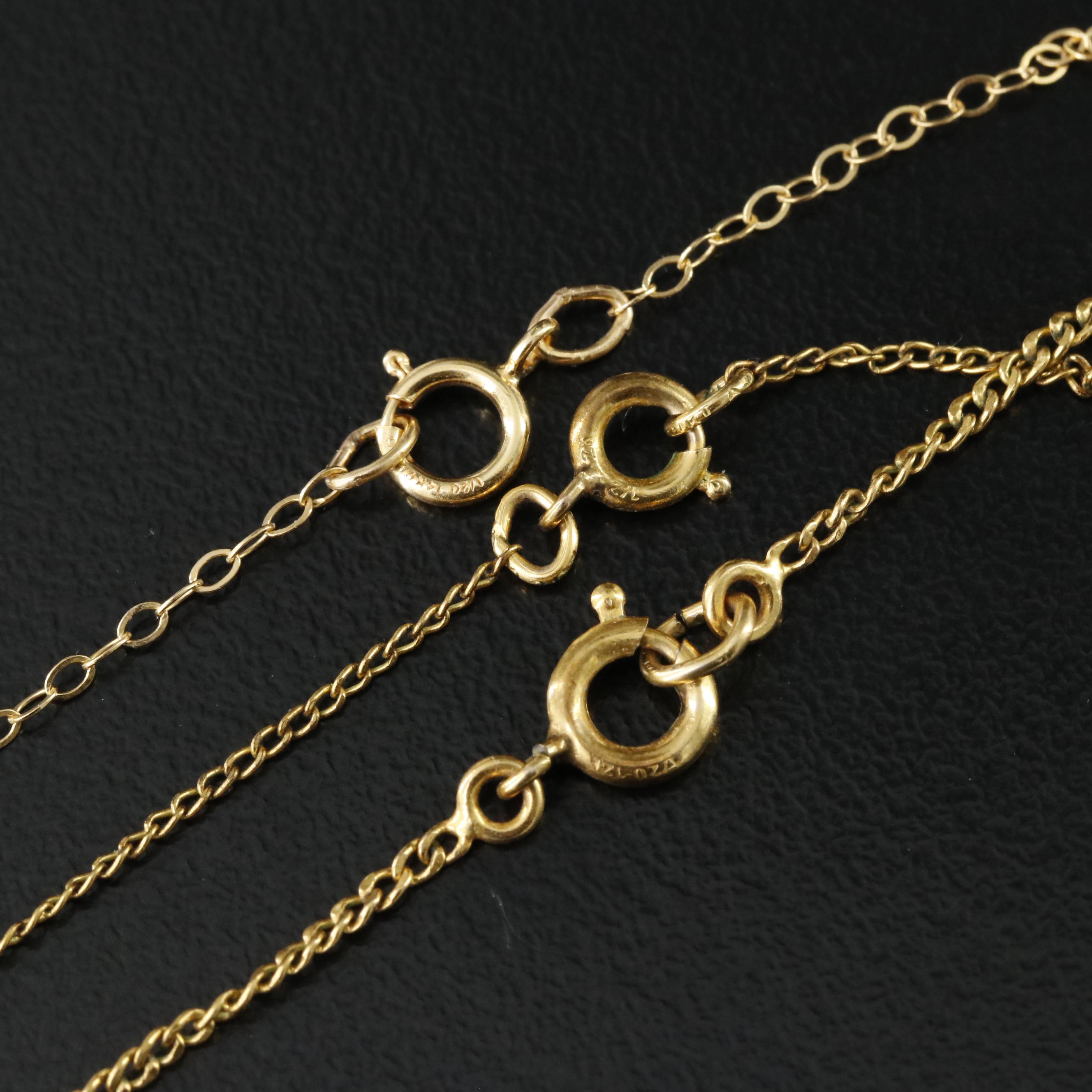 Collection of 14K Tri-Color and Gold-Filled Jewelry