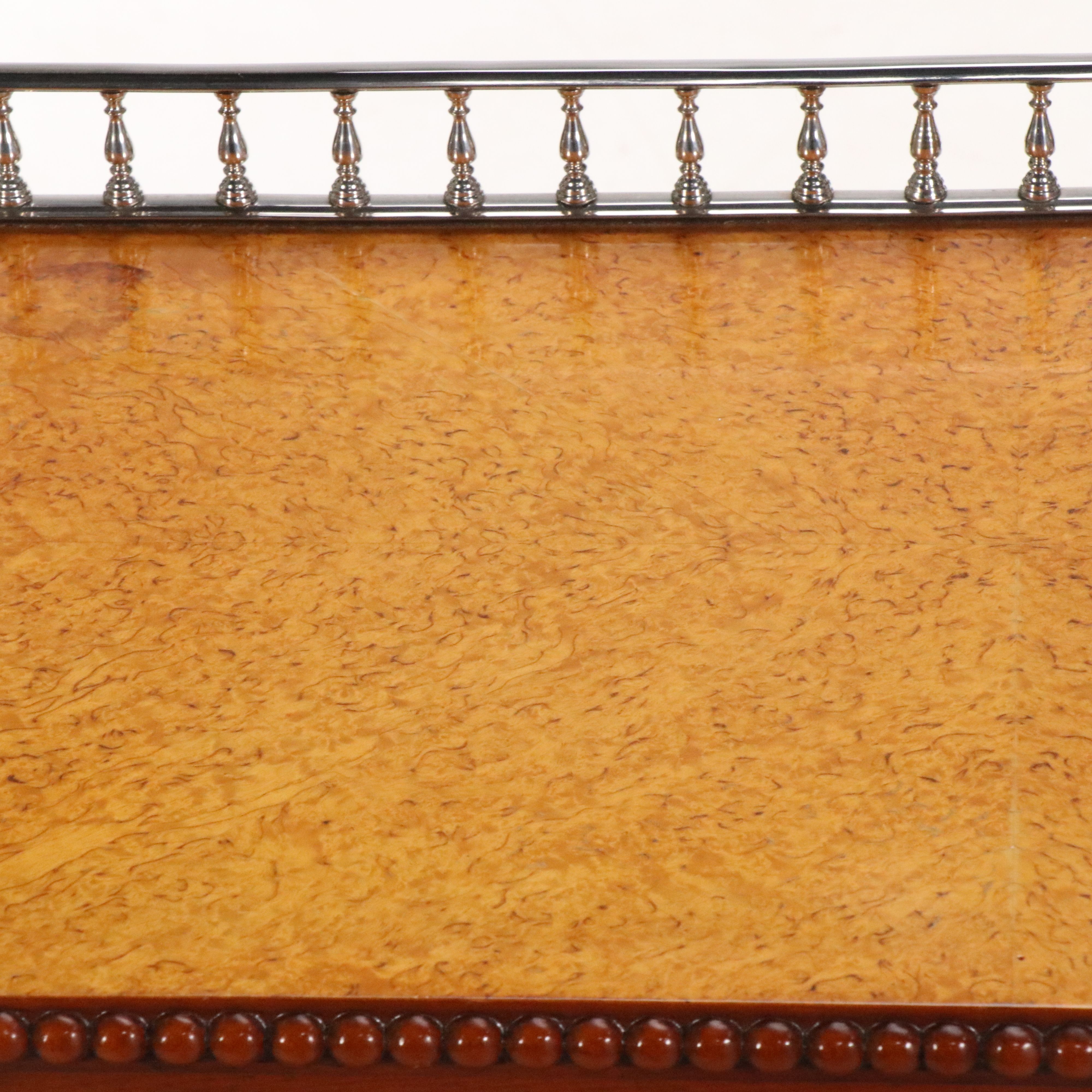 Pavlovsk Collection by Theodore Alexander Cherry and Burl Four-Tier Étagère