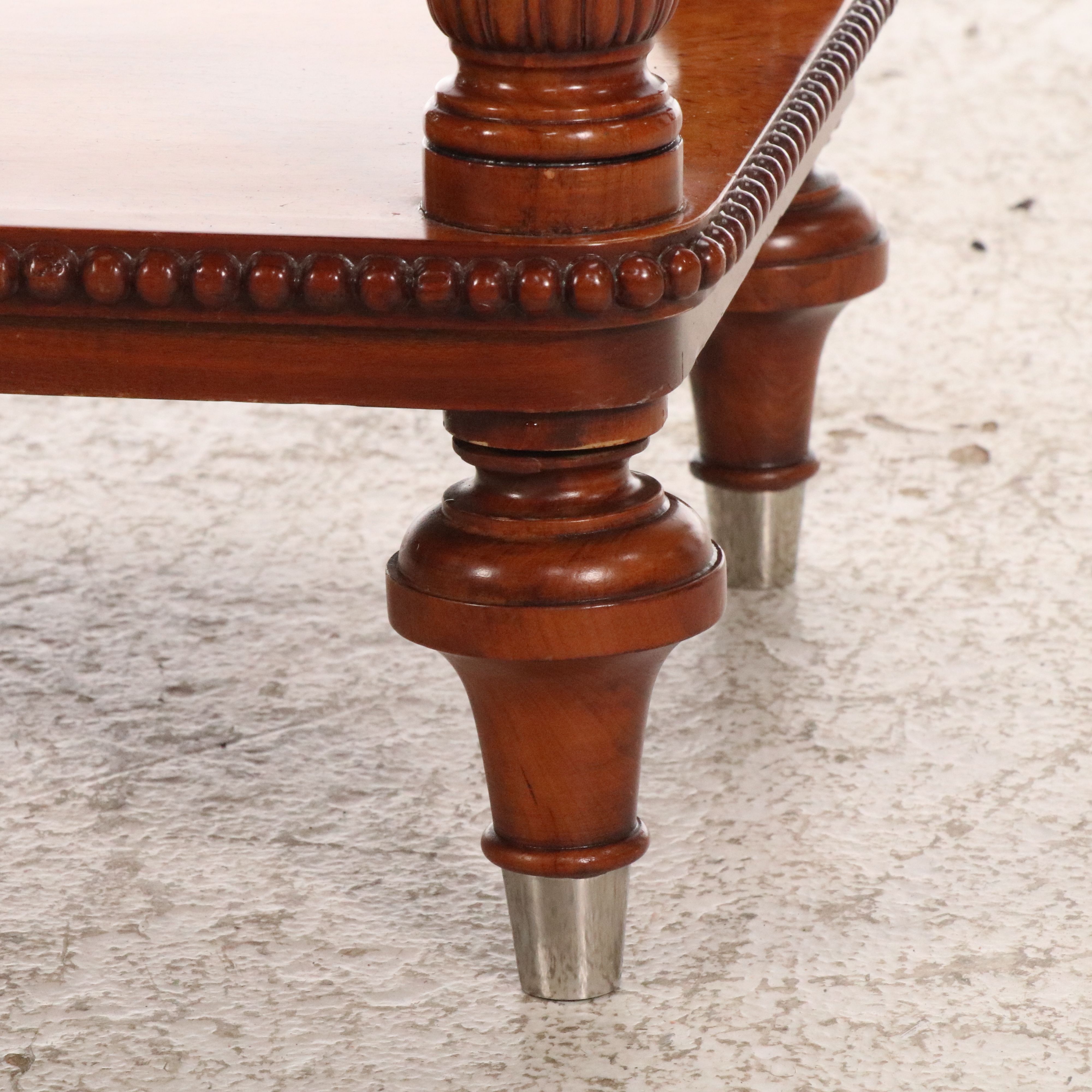 Pavlovsk Collection by Theodore Alexander Cherry and Burl Four-Tier Étagère