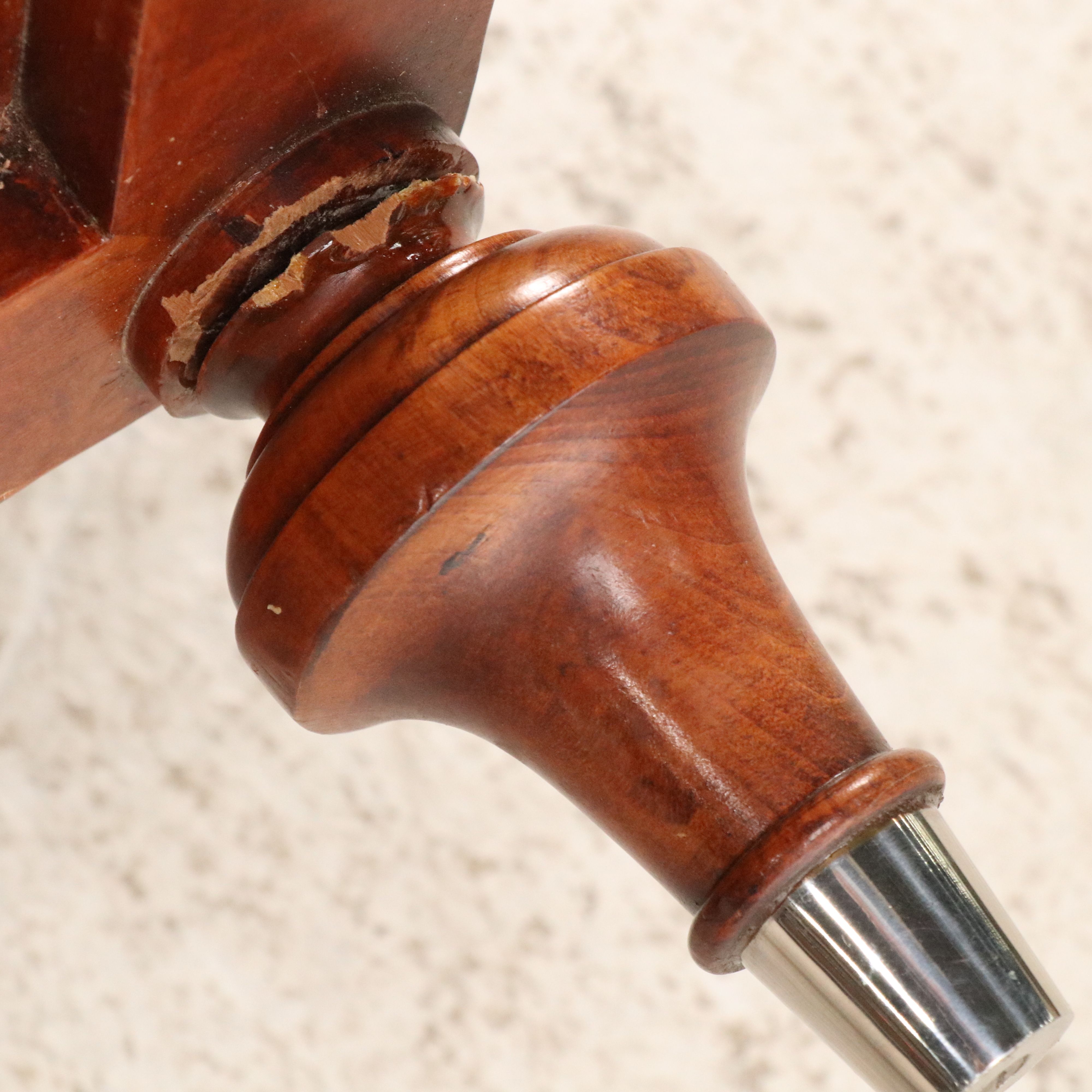 Pavlovsk Collection by Theodore Alexander Cherry and Burl Four-Tier Étagère