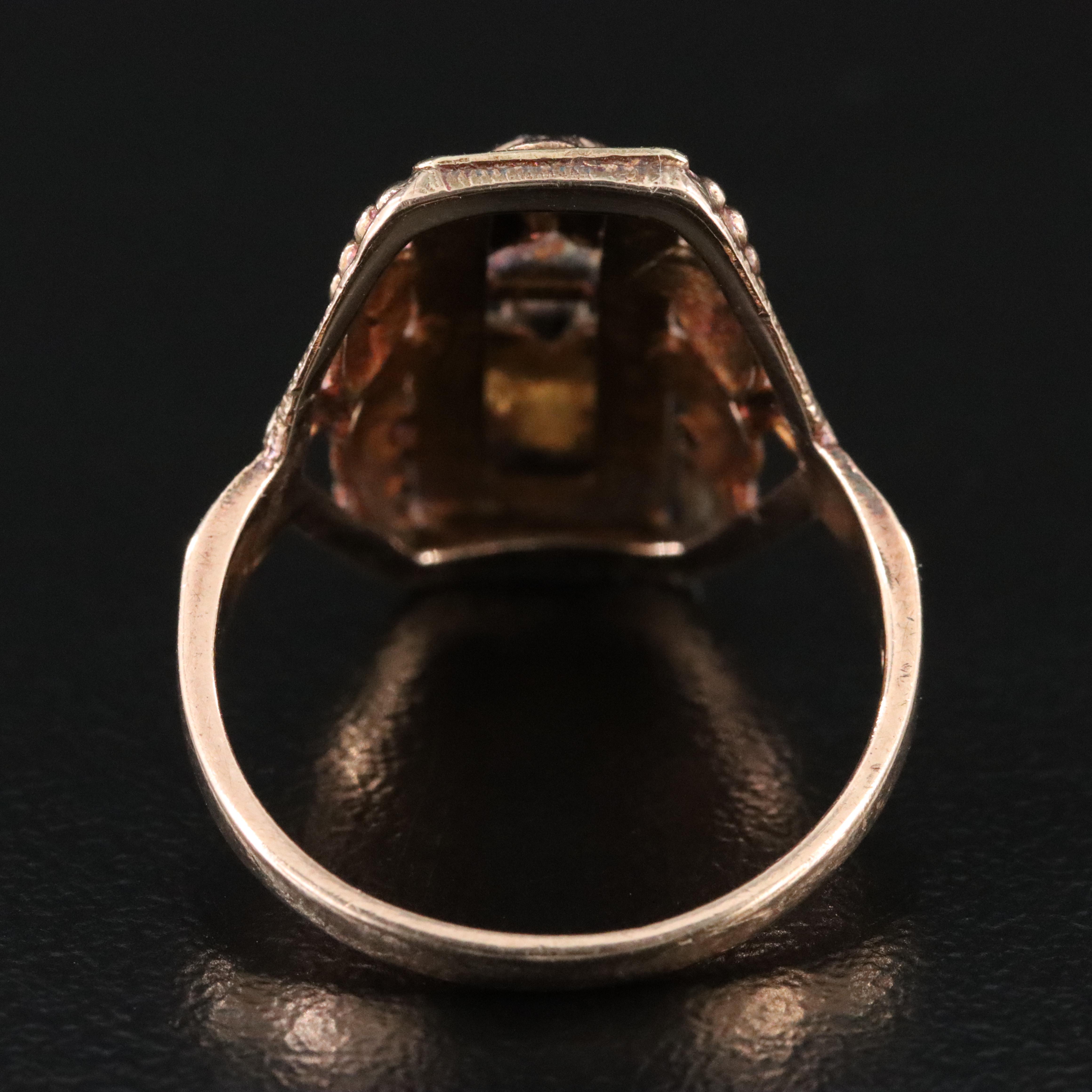 Black Hills Two-Tone Rose Gold Grape Ring