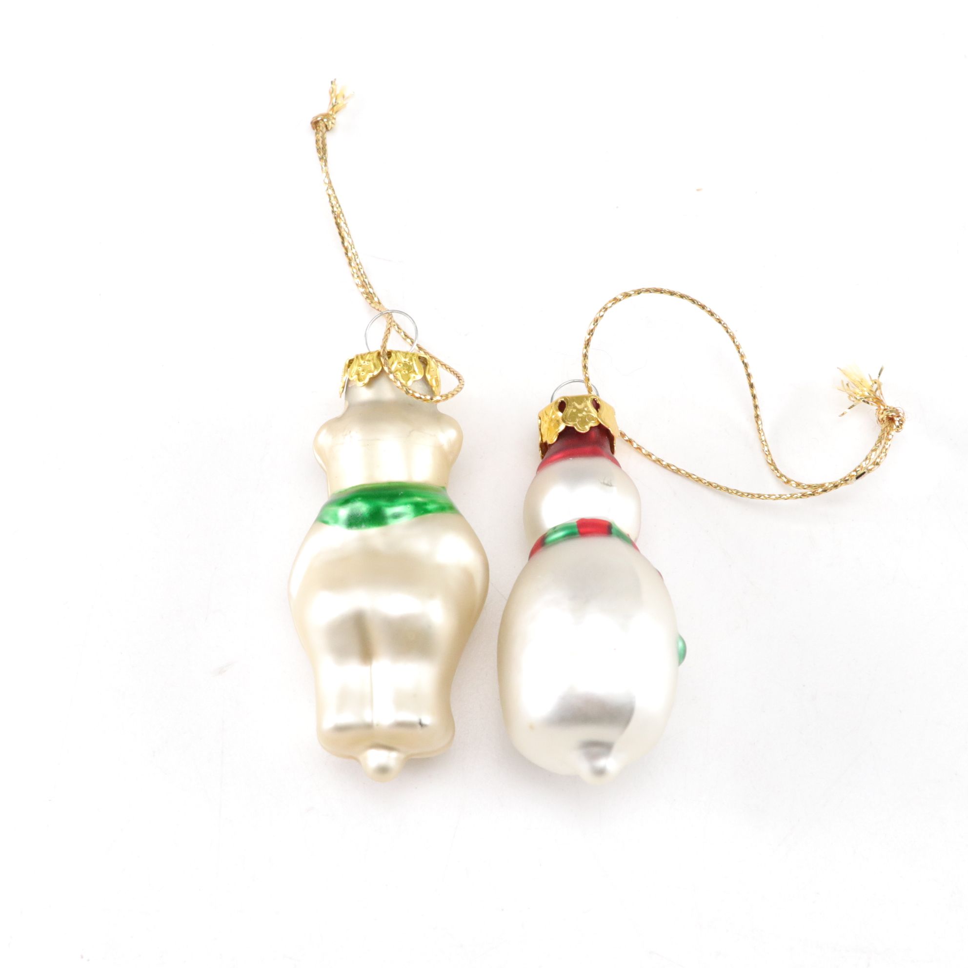 Poodle, Angel Moon, Swan and More Glitter and Blown Glass Ornaments