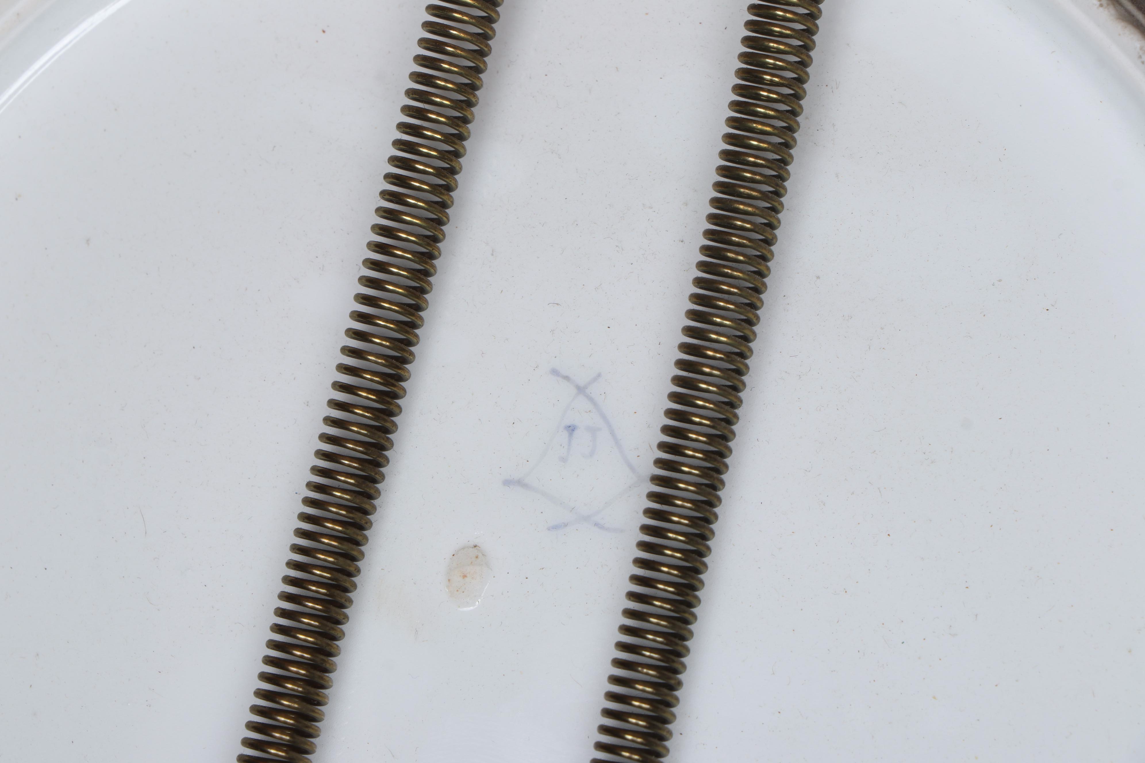 Framed Claire Maglin-Rochette Bleu Céleste Sèvres Style Plate, 19th–20th Century