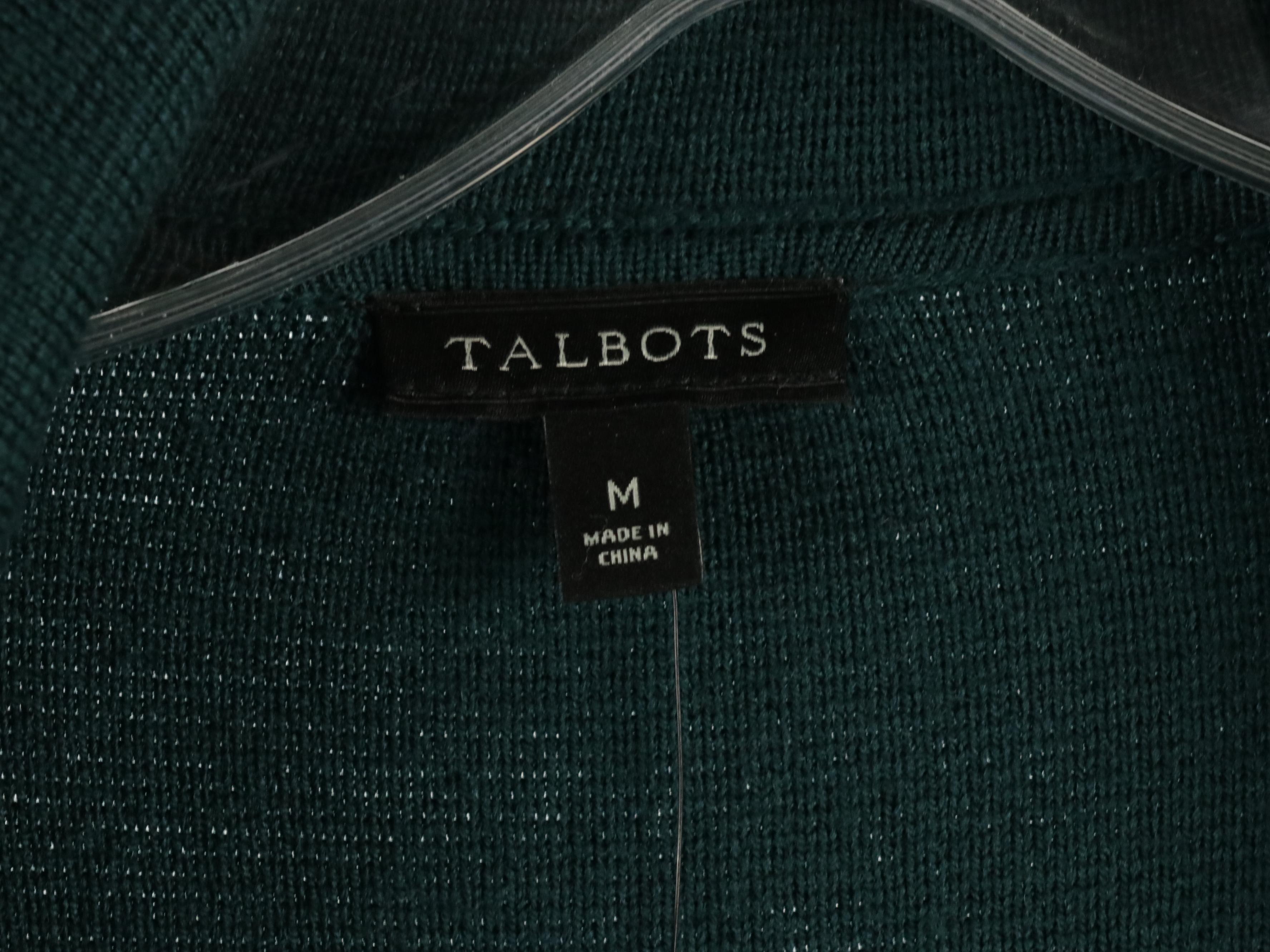 Talbots Flounce Hem Skirt, Plaid Blazer, Knit Jacket, and Double-Face Car Coat