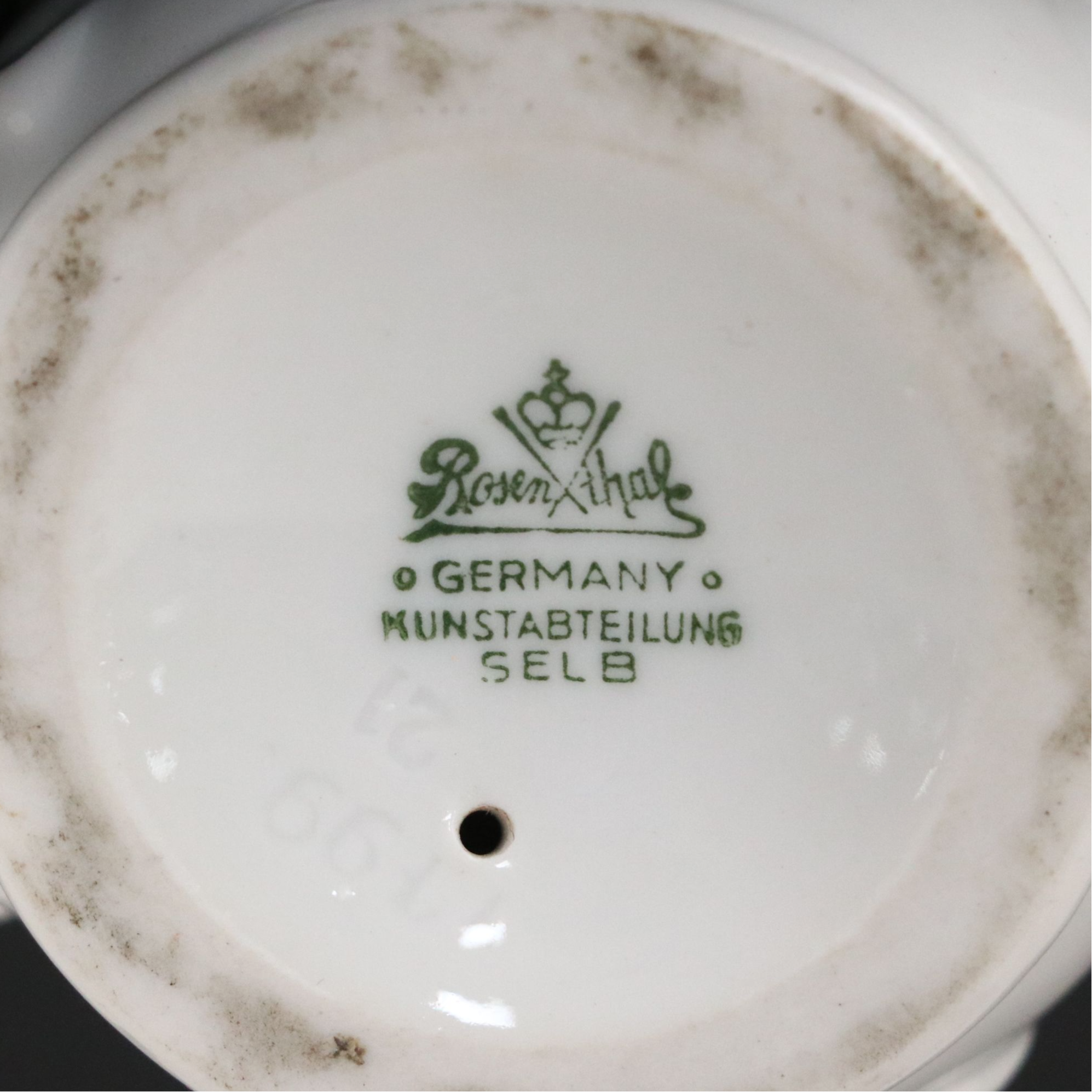 Rosenthal Blanc de Chine Flute Playing Putto