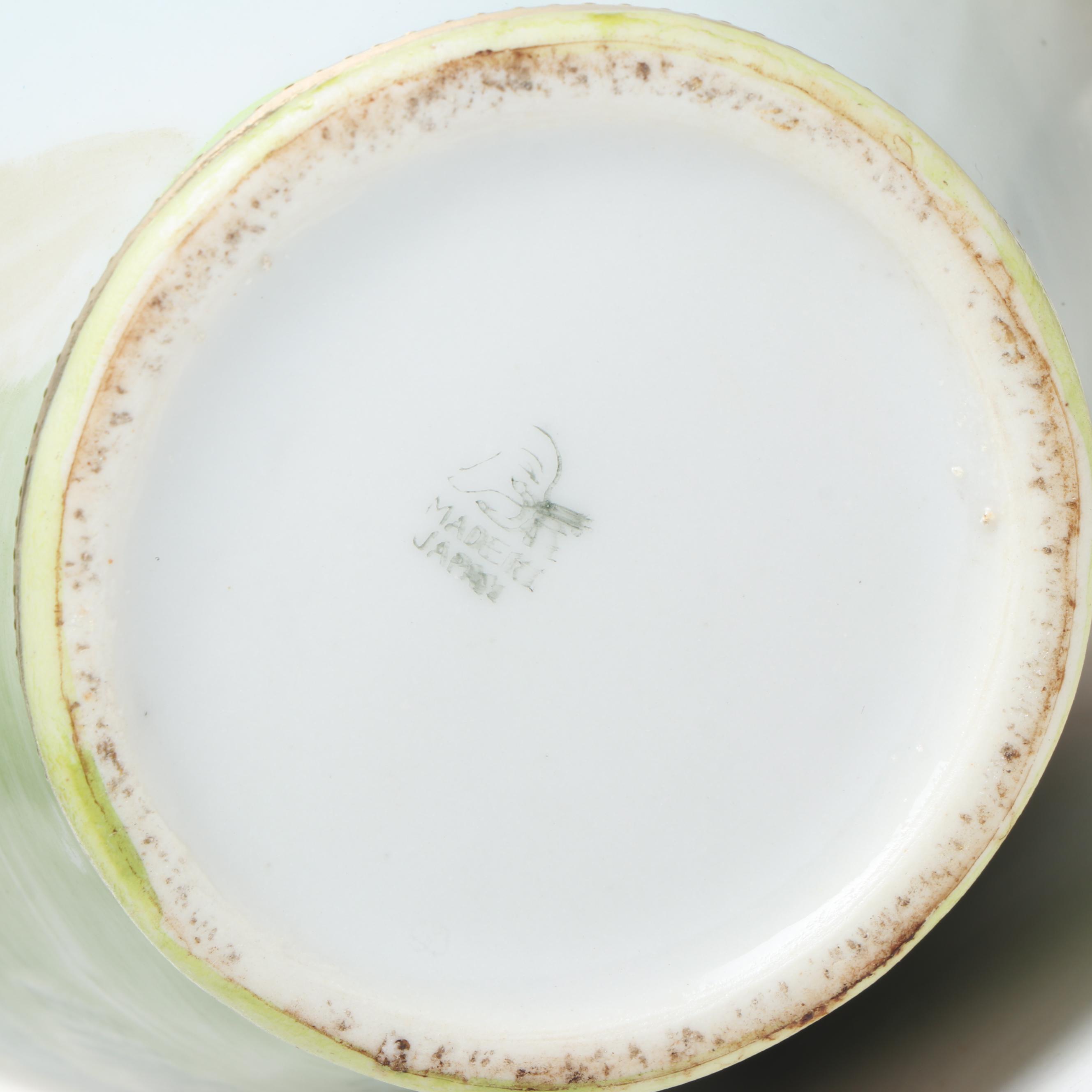 Sebring Pottery "Chantilly" and Sabin "Crest-O-Gold" with Other Gilt Table Décor