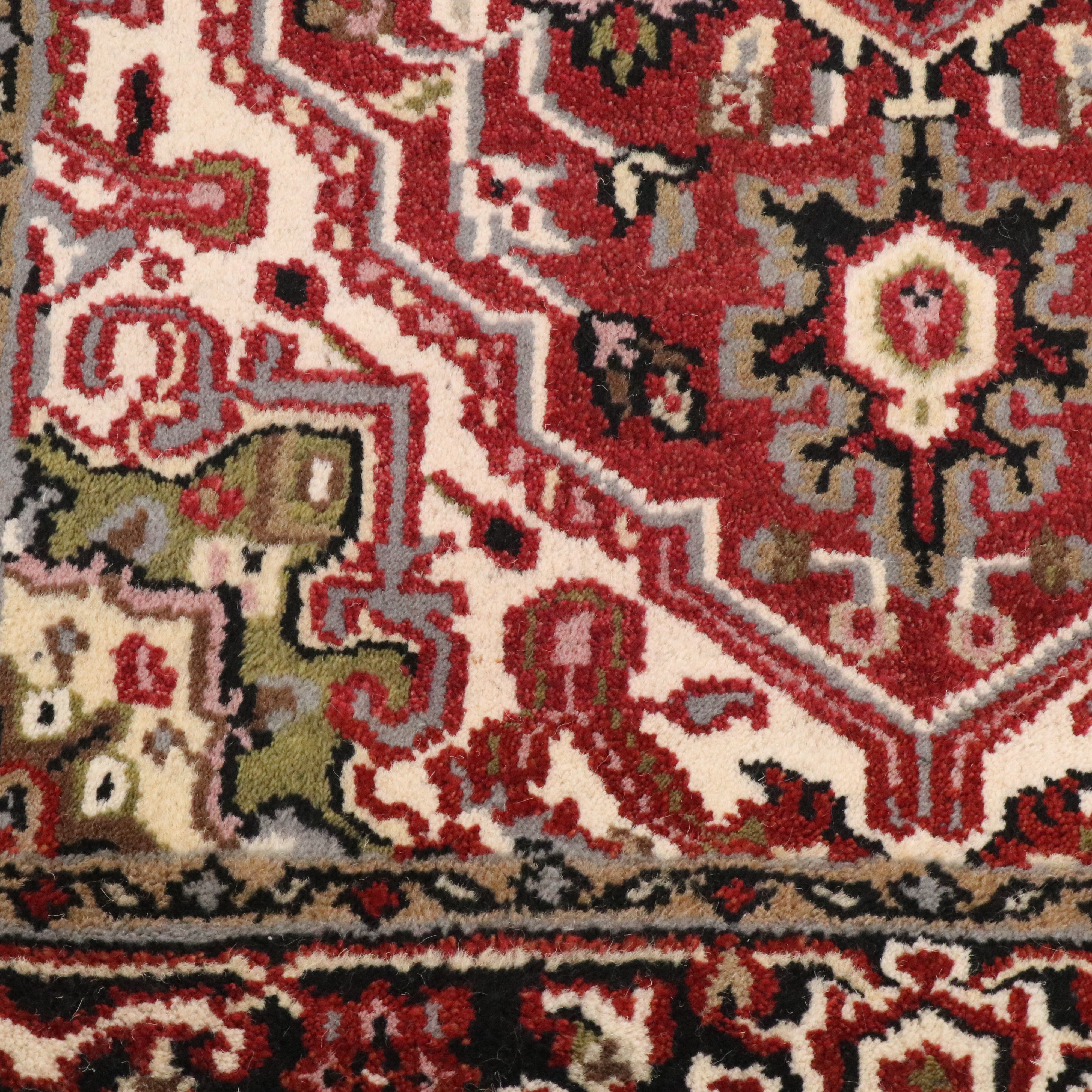3'10 x 6'2 Hand-Knotted Persian Ahar Area Rug