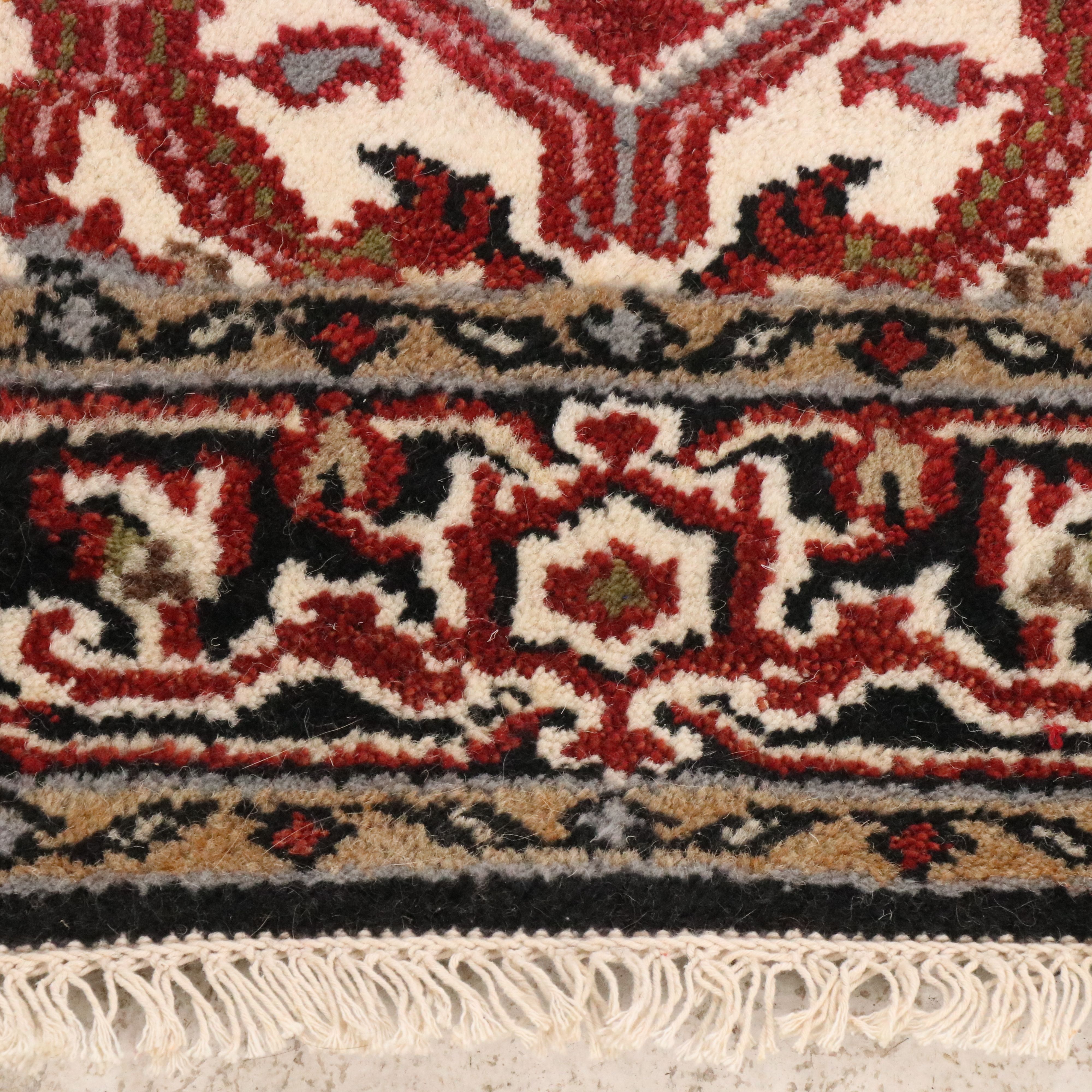 3'10 x 6'2 Hand-Knotted Persian Ahar Area Rug