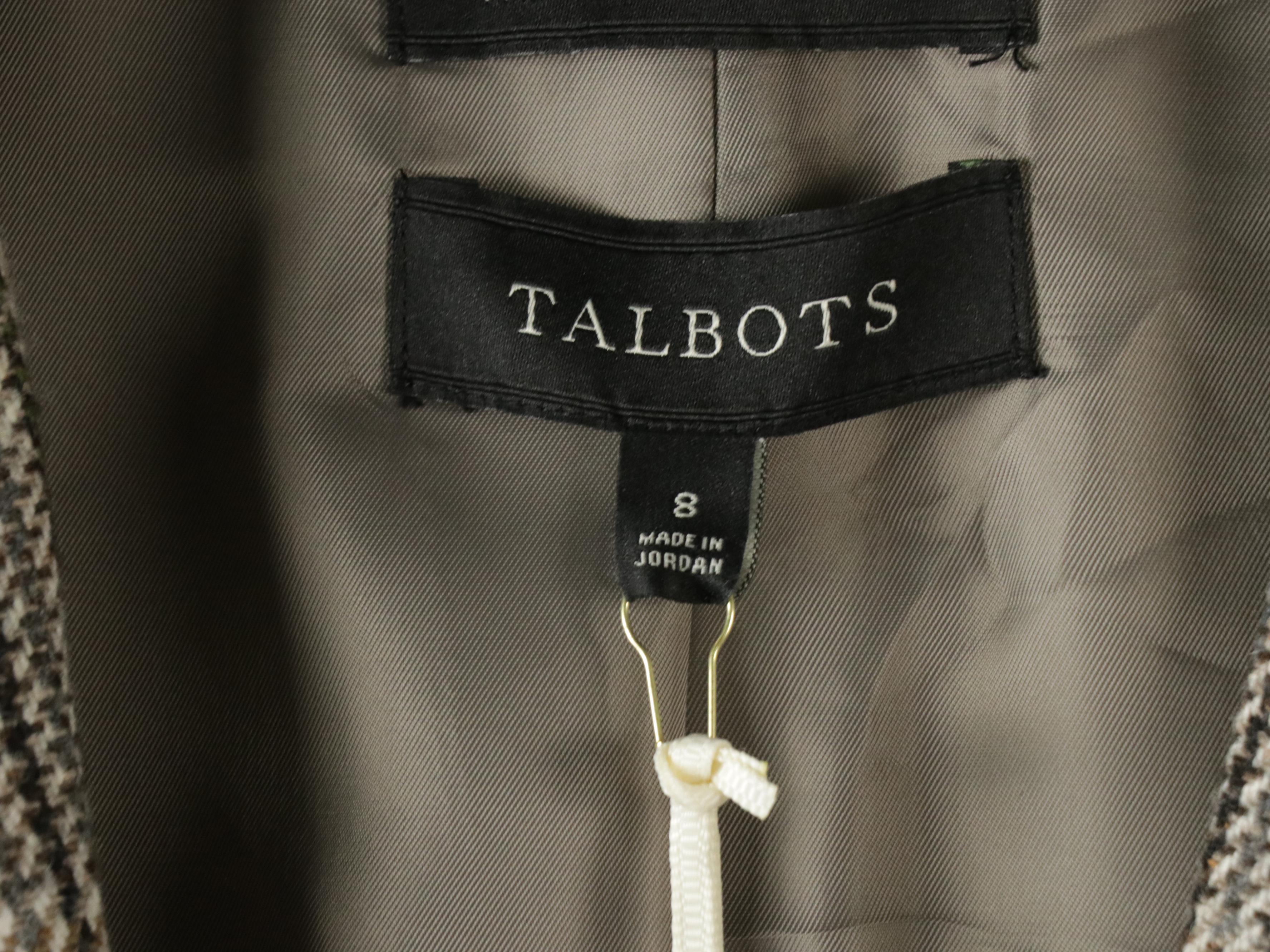 Talbots Lambswool Blend Metallic Polka Dot Sweater, Recycled Wool Blazer & More