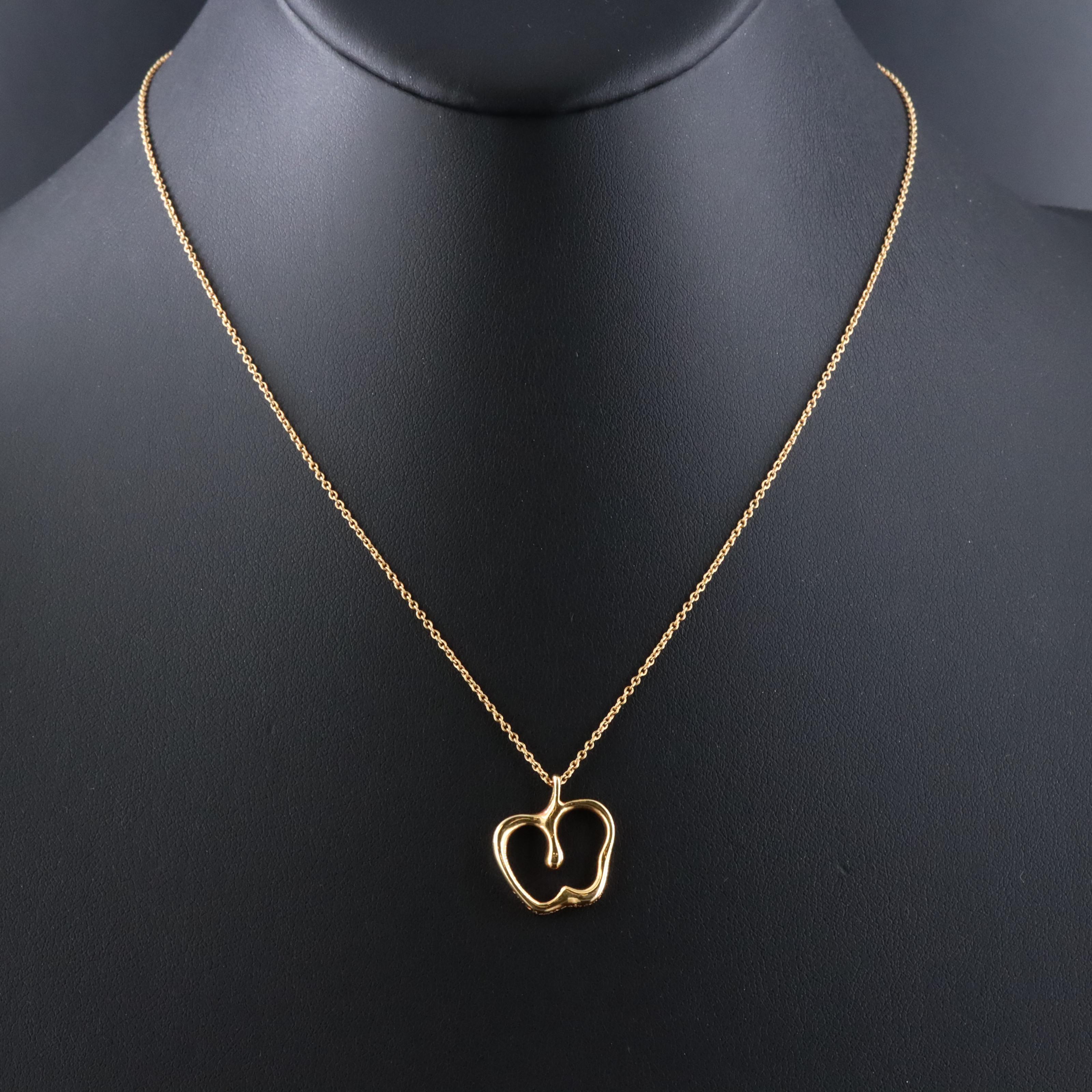 Elsa Peretti for Tiffany & Co. 18K Apple Necklace
