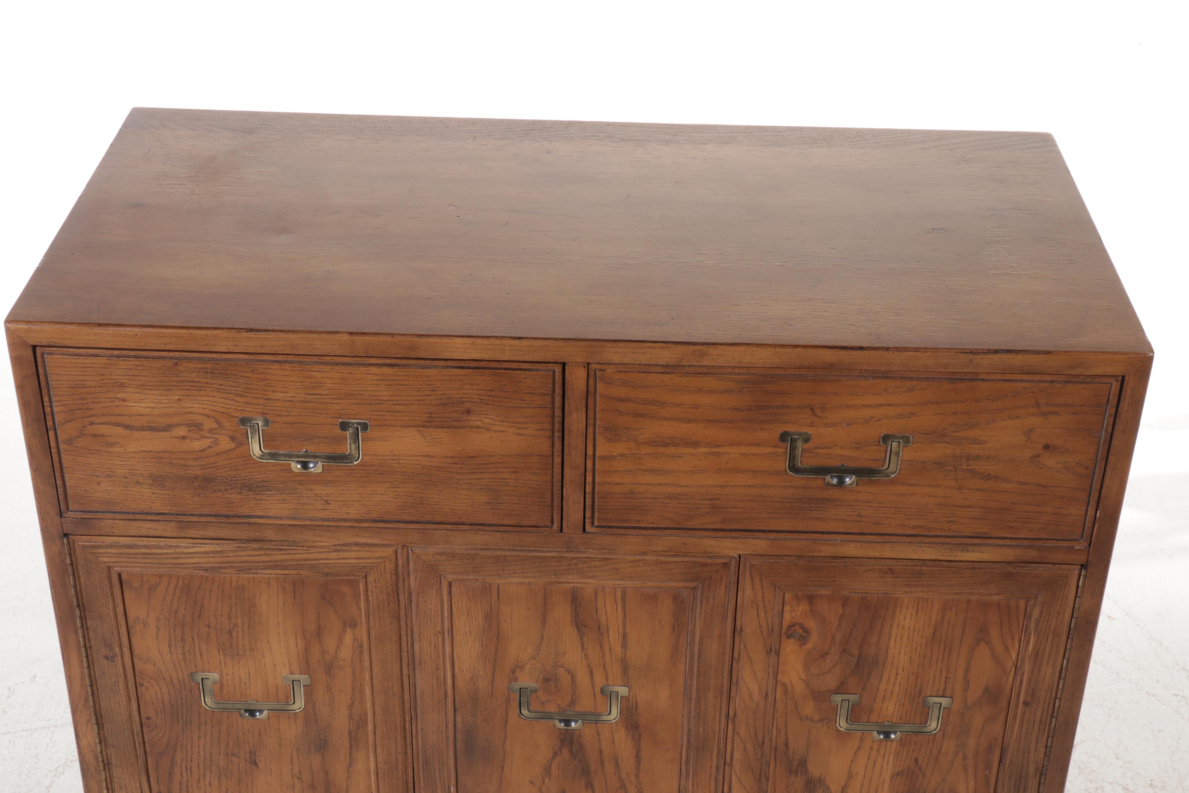 Henredon Fine Furniture "Artefacts" Campaign Style Highboy Dresser