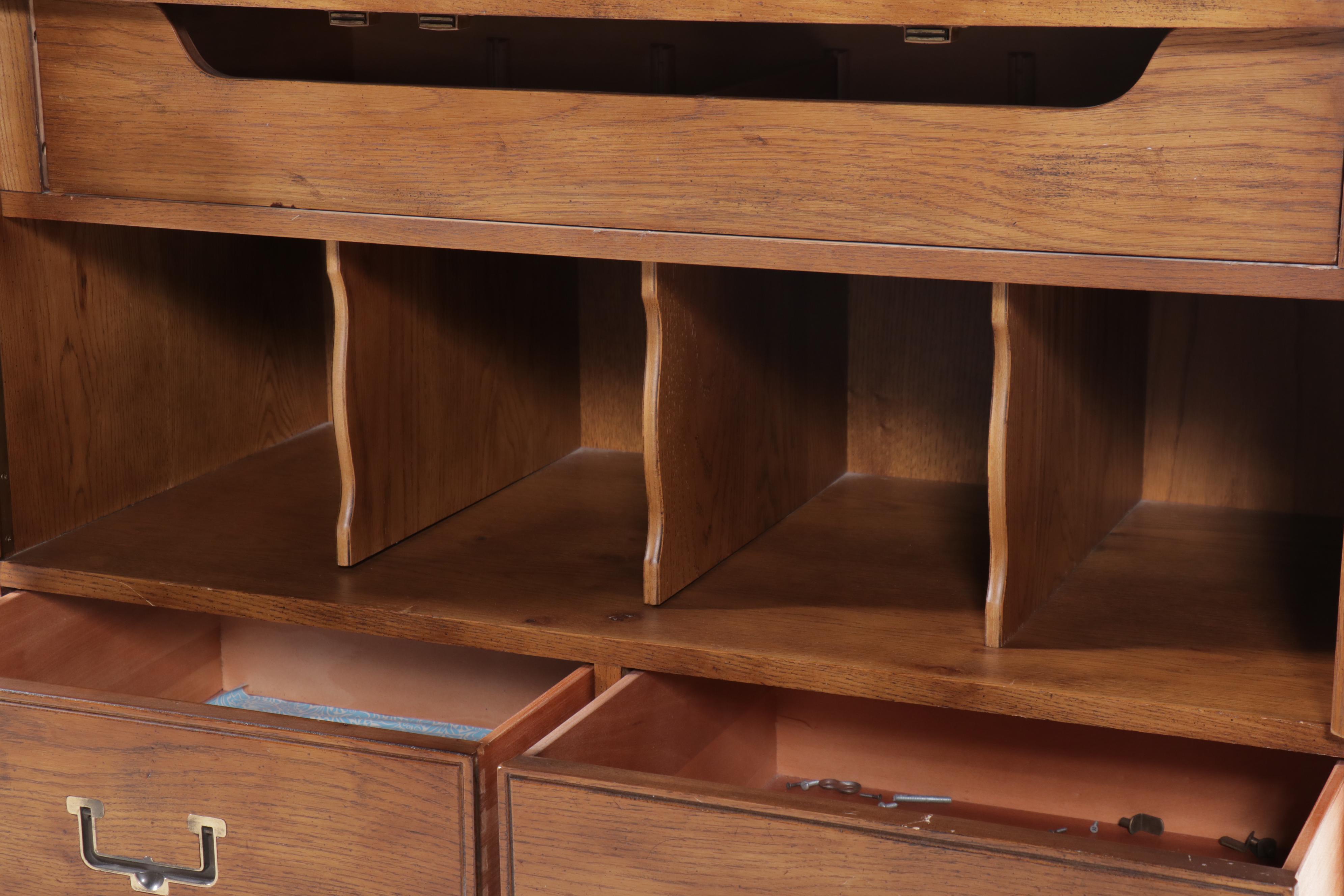 Henredon Fine Furniture "Artefacts" Campaign Style Highboy Dresser