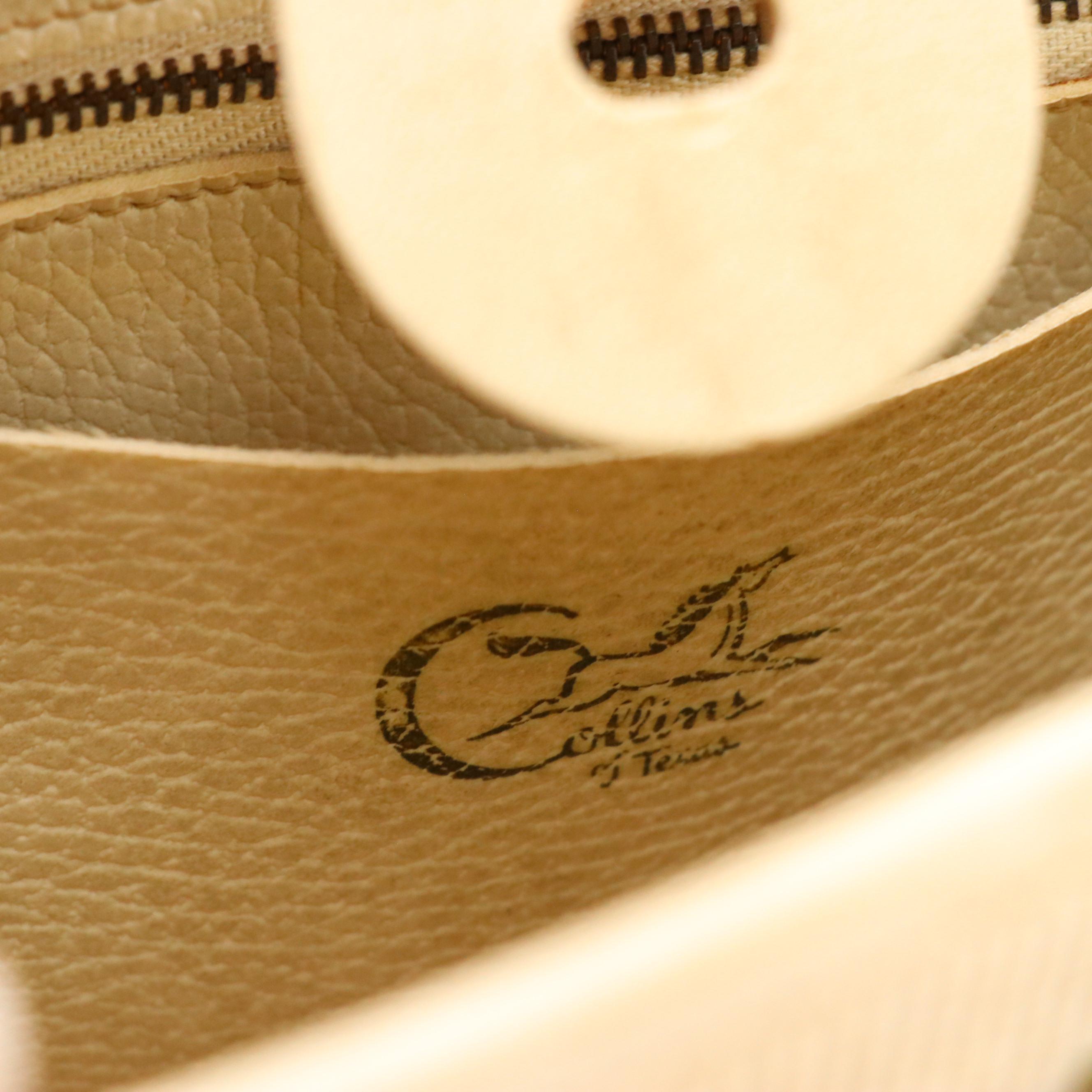 Enid Collins Zodiac Series "Scorpio" Tote and Desa Leather Foldover Clutch