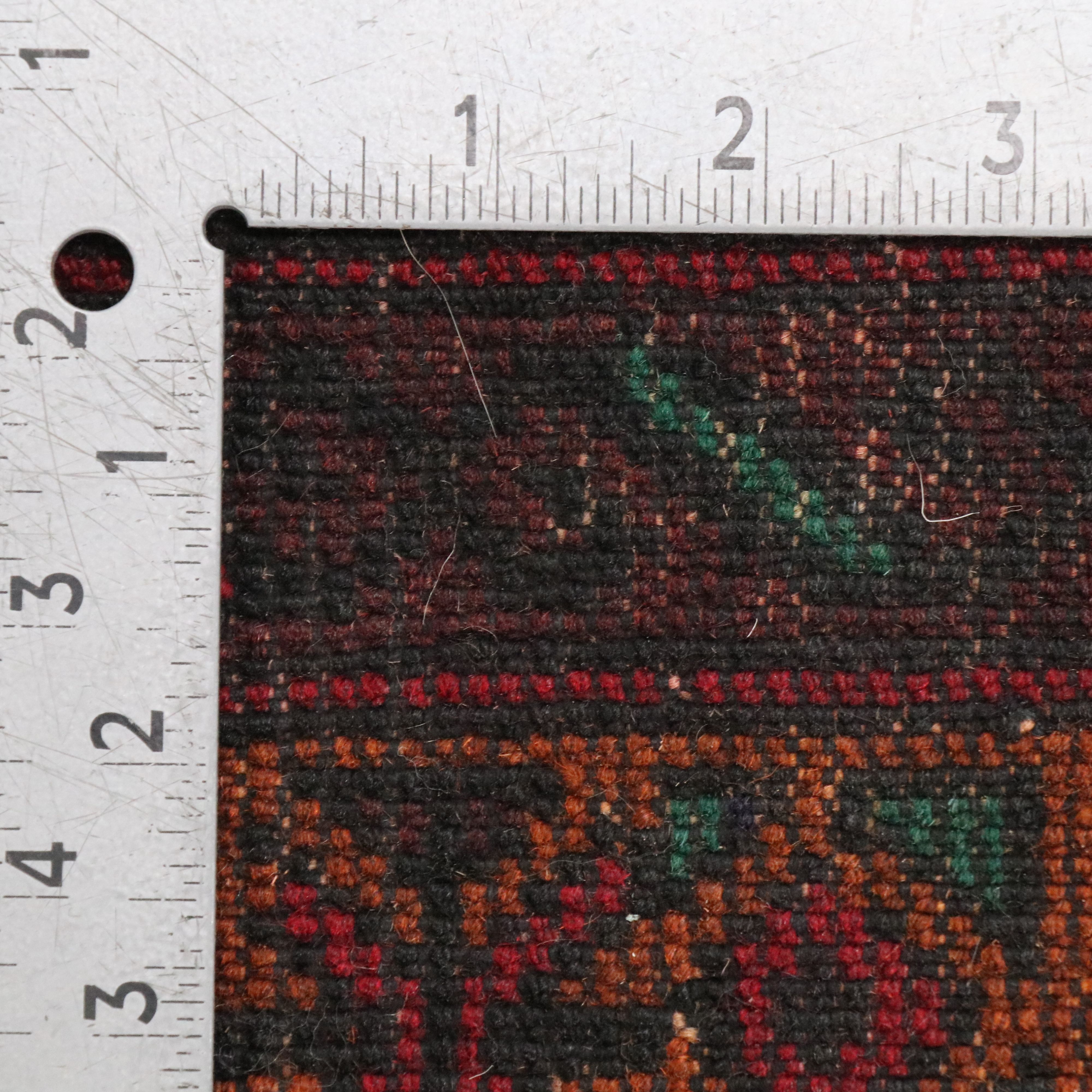 3'10 x 6'5 Hand-Knotted Afghan Baluch Area Rug