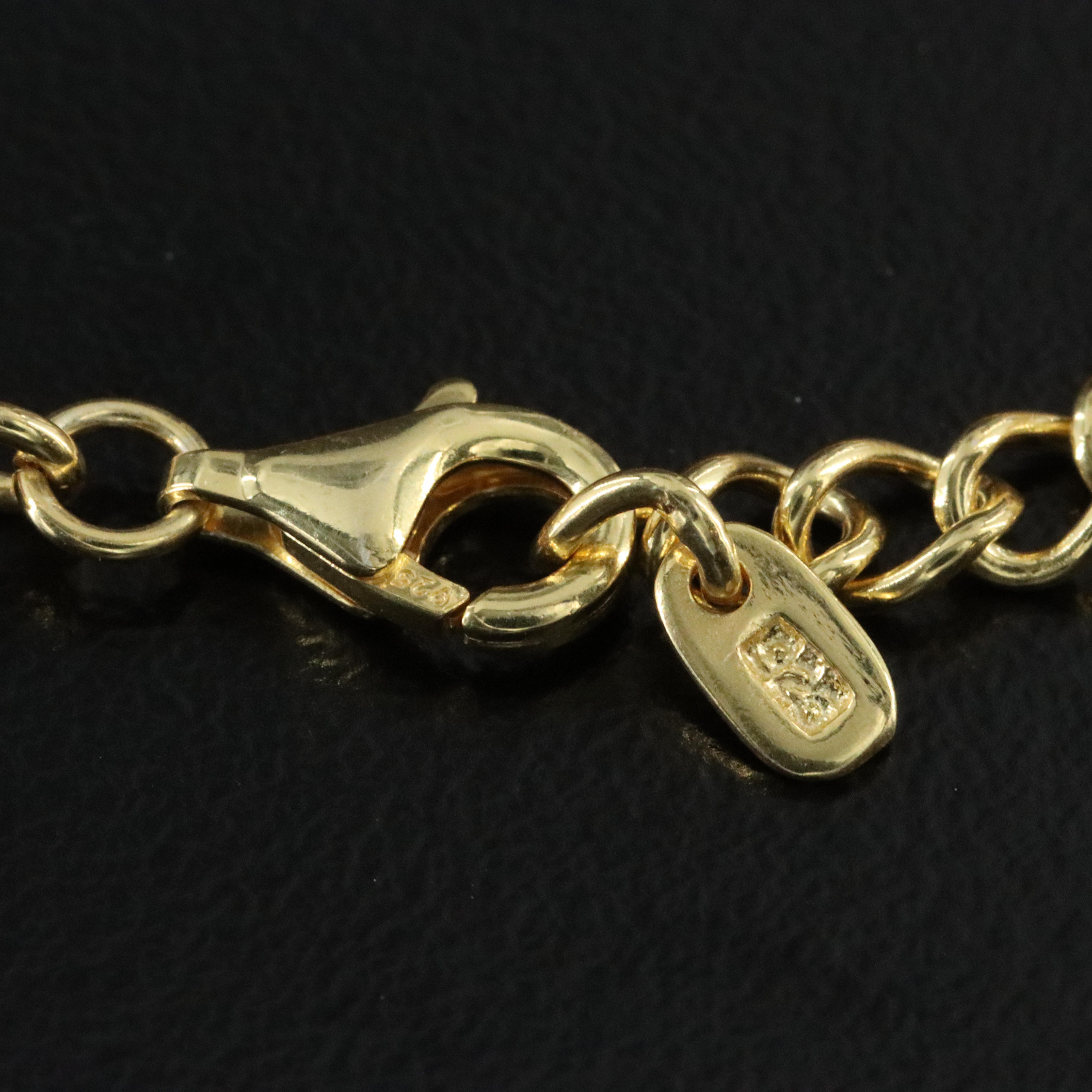 Sterling Ruby and Emerald Bracelet