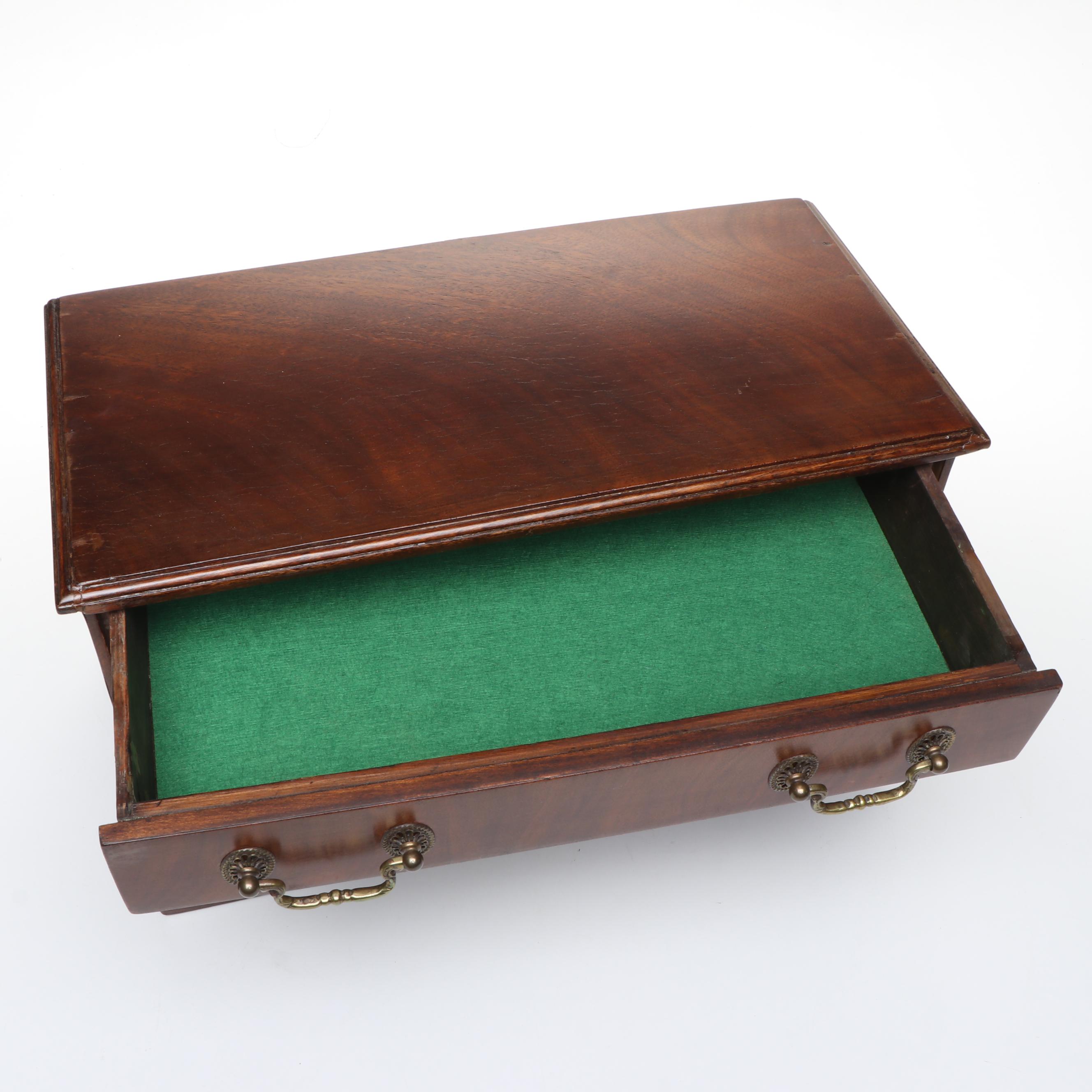 Three-Drawer Wooden Flatware Cabinet