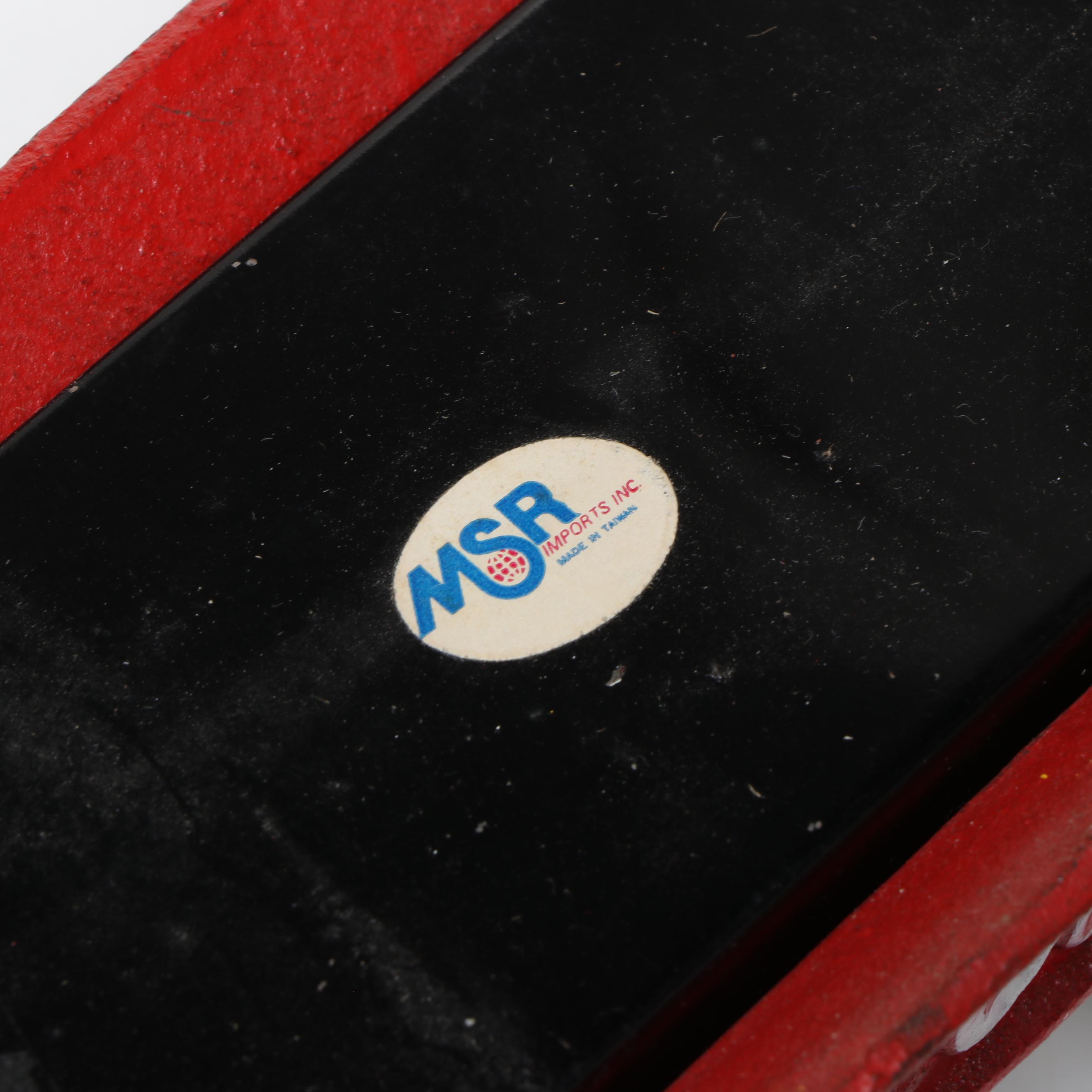 Coca-Cola "Refreshing! Delicious!" Tray with Bottles and Wagon Toy