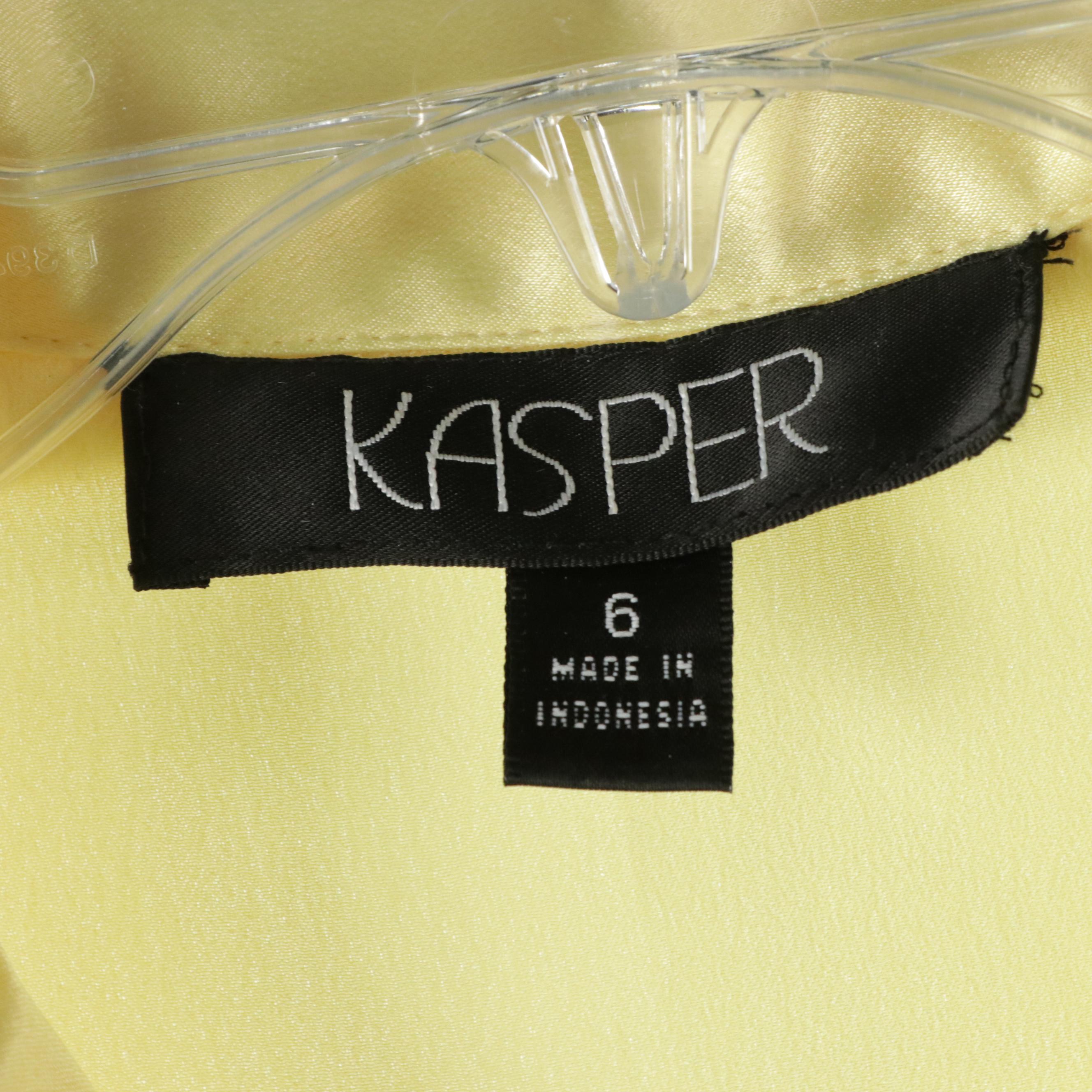 Kate Spade Silk Angie Ruffle Top, Doncaster Midi Skirt & Silk Blouse With More