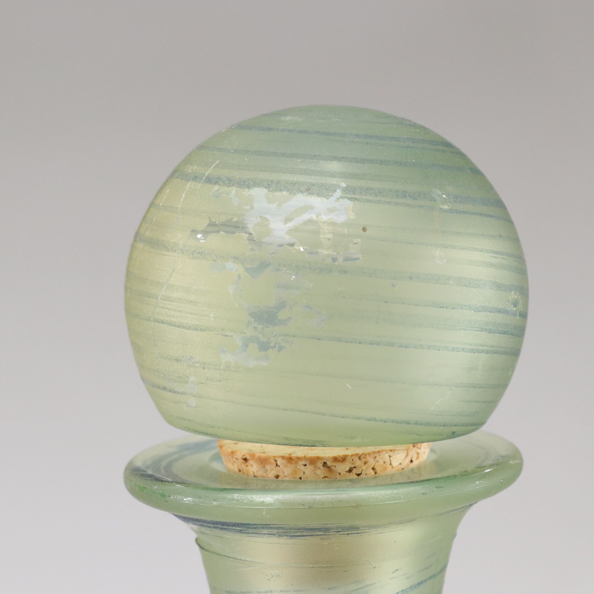 Art Glass Bottles, Bowl, and Jar.