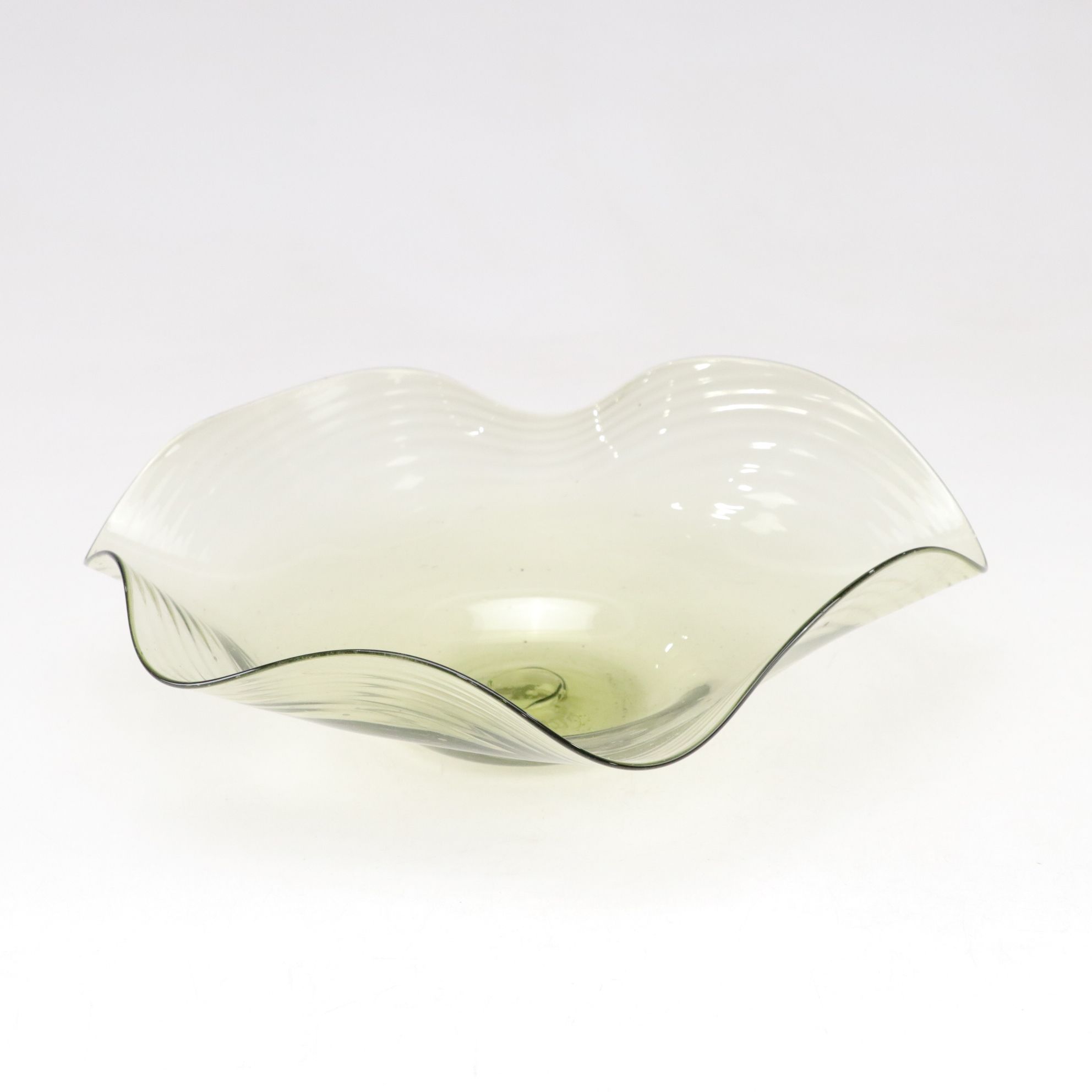 Art Glass Bottles, Bowl, and Jar.