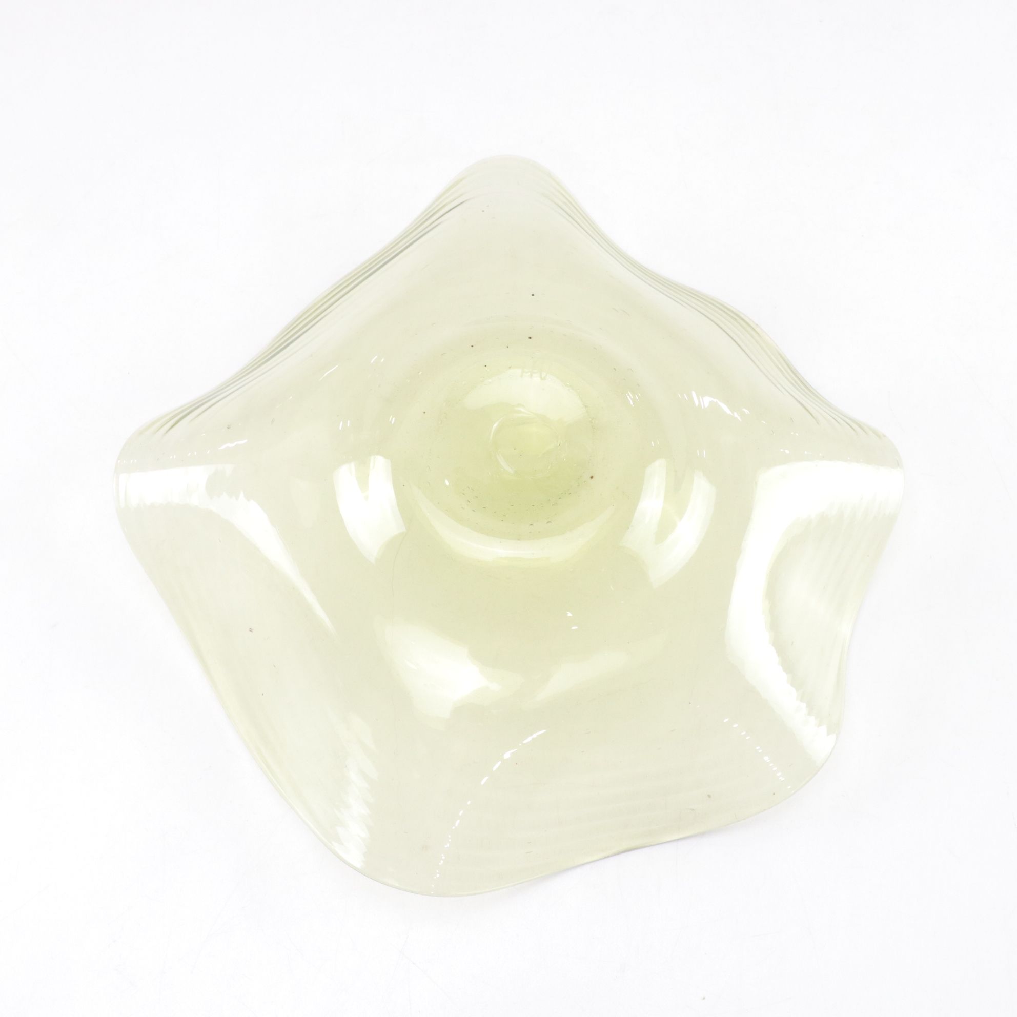 Art Glass Bottles, Bowl, and Jar.