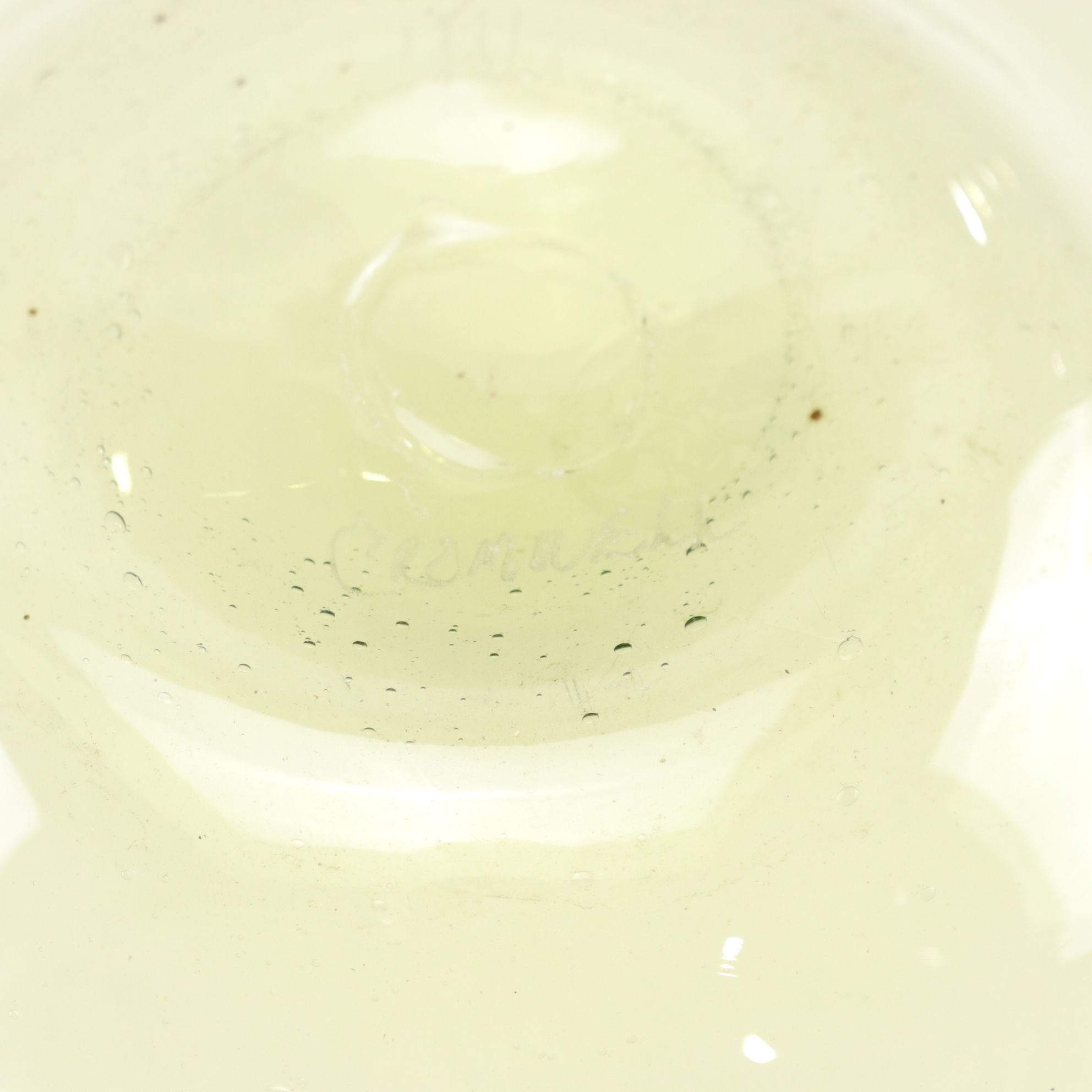 Art Glass Bottles, Bowl, and Jar.