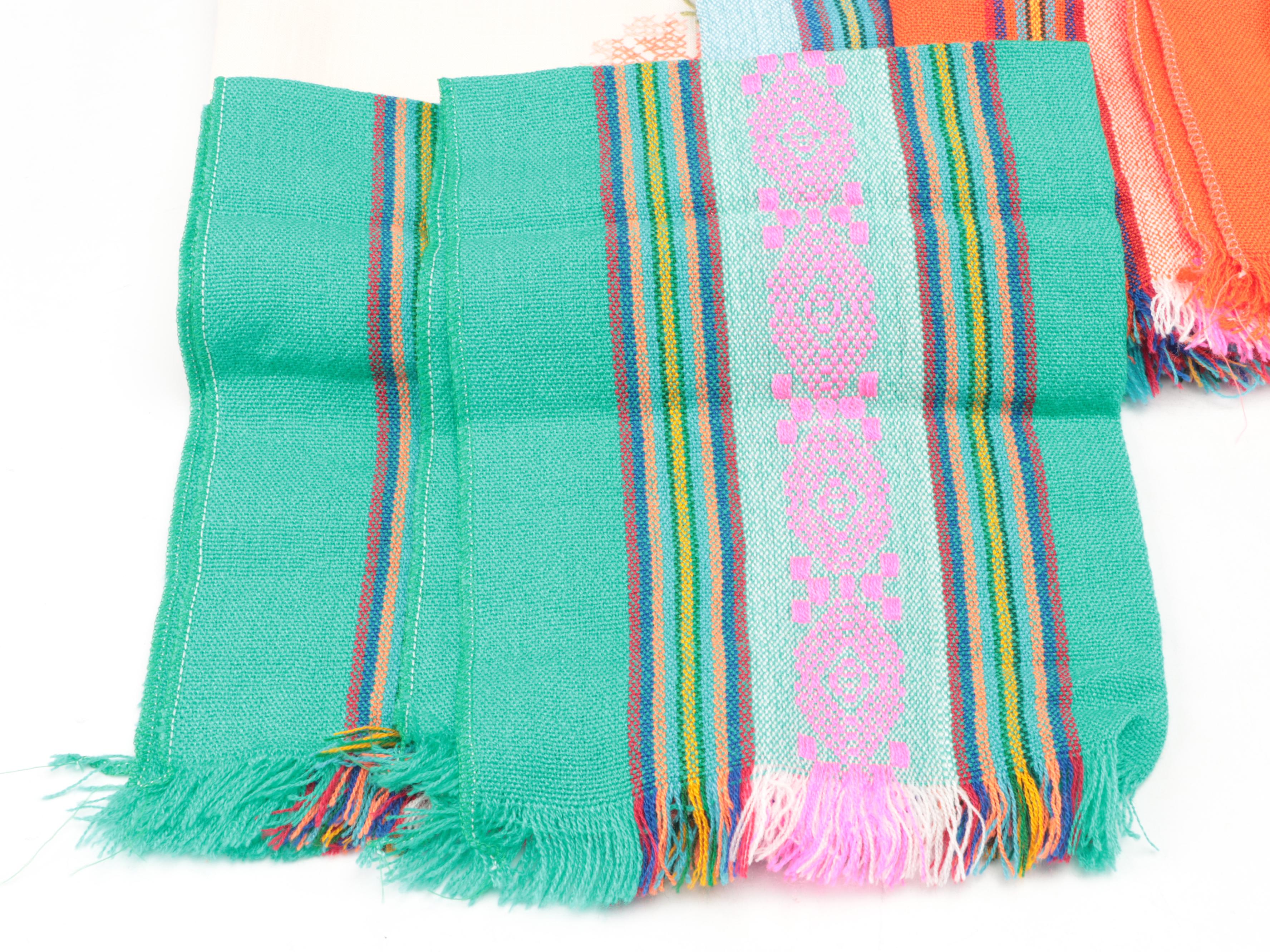 John McLeod Classic Birch Salad Bowl, Overweft Pattern Napkins and More