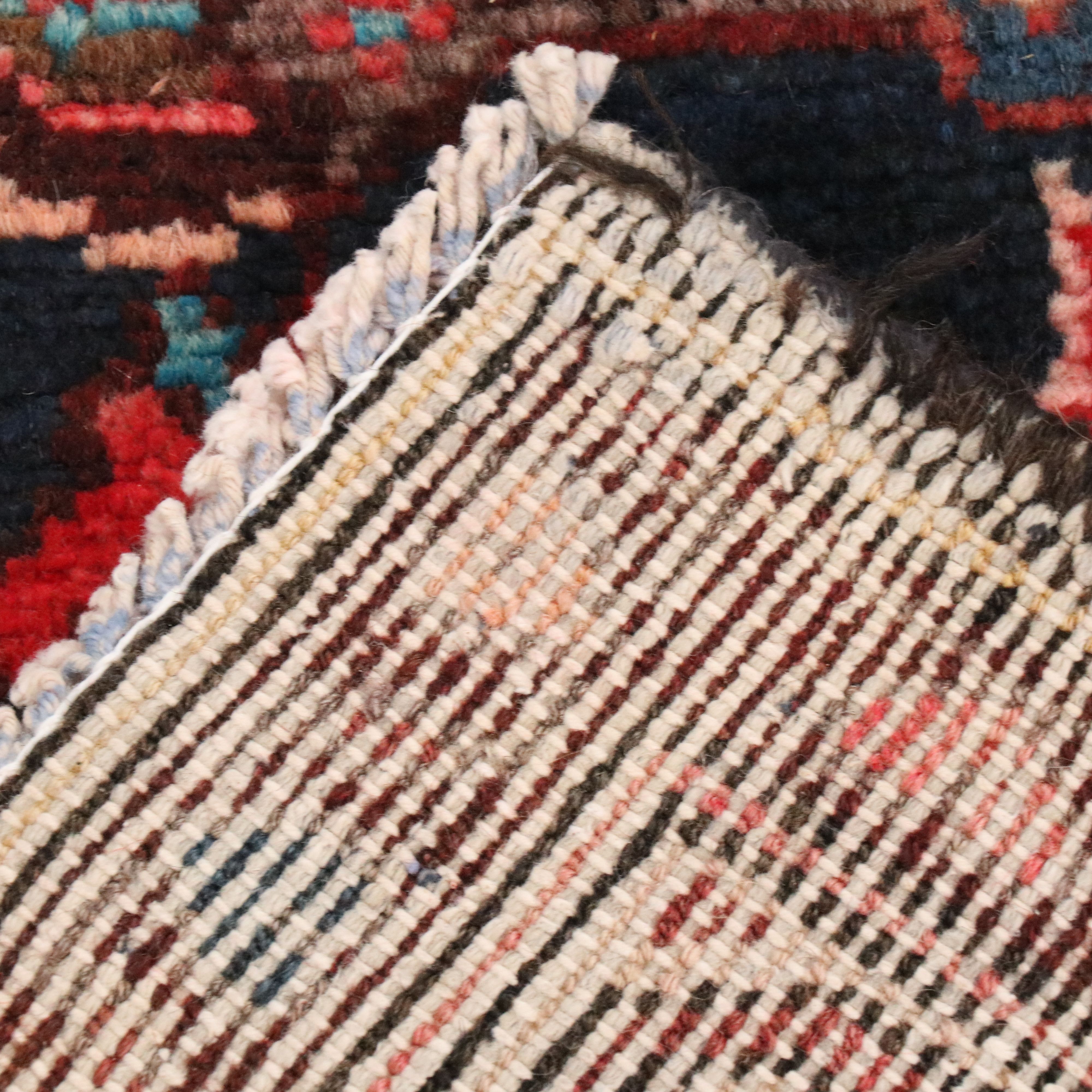 3'2 x 13'3 Hand-Knotted Persian Hamadan Veramin Long Rug