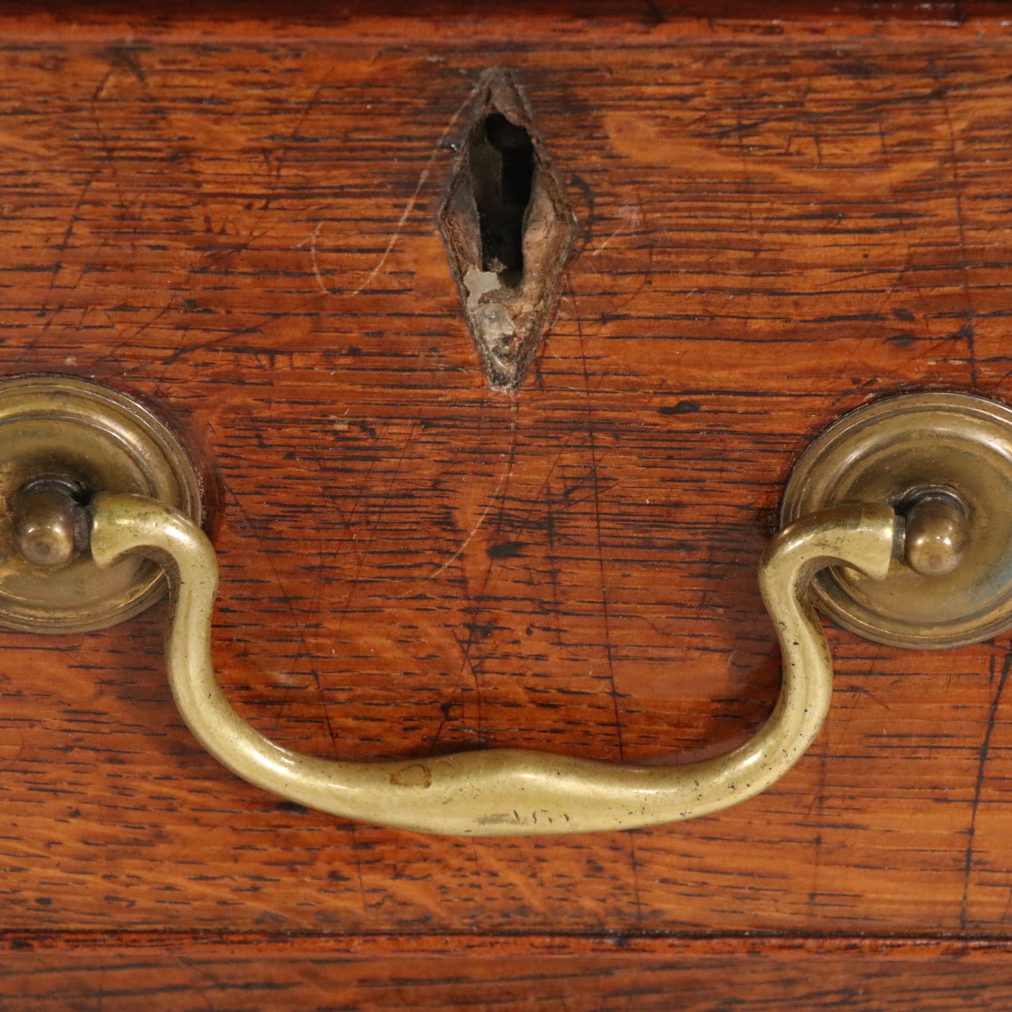 Georgian English Oak Welsh Kitchen Dresser, Late 18th/Early 19th Century
