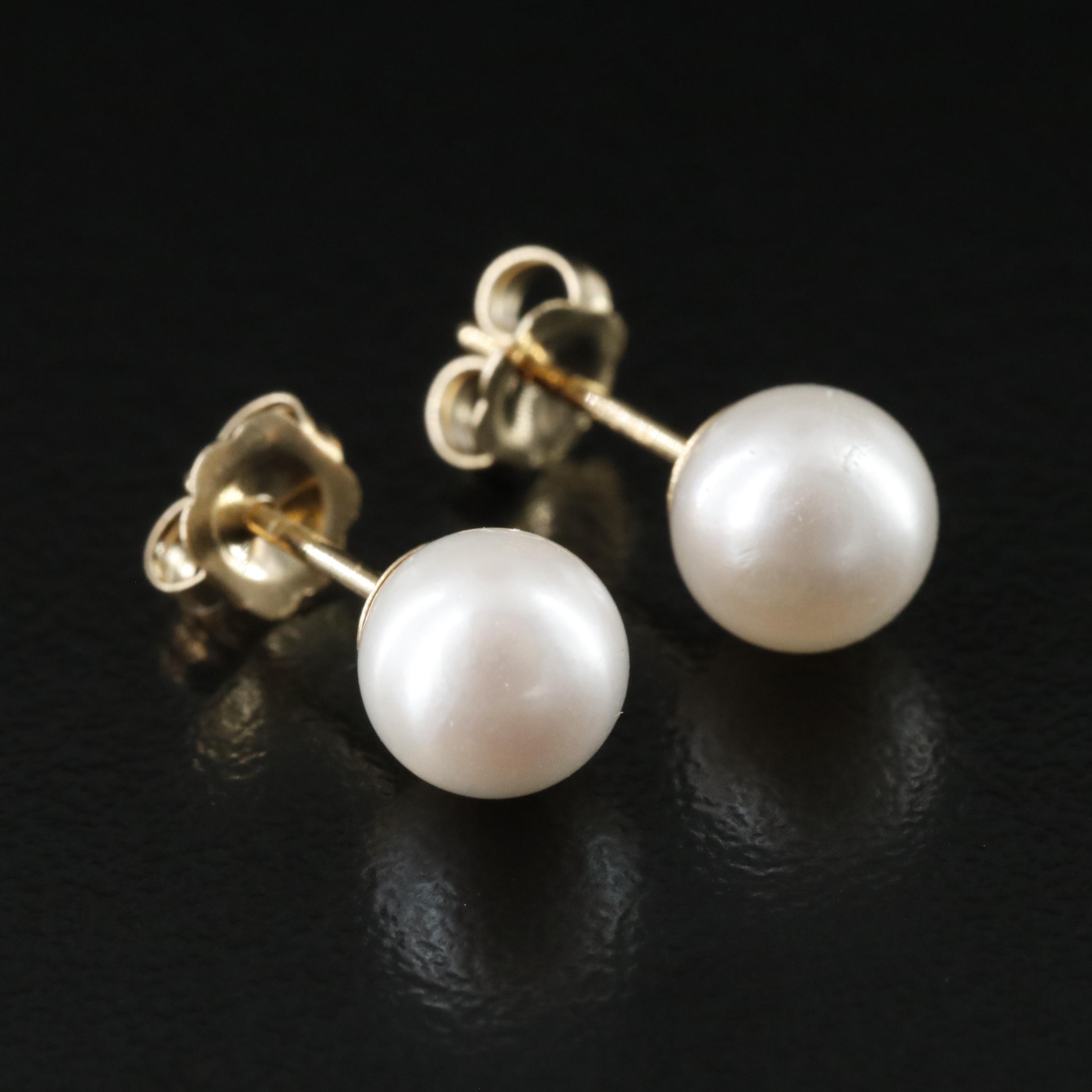14K Pearl Jewelry Set