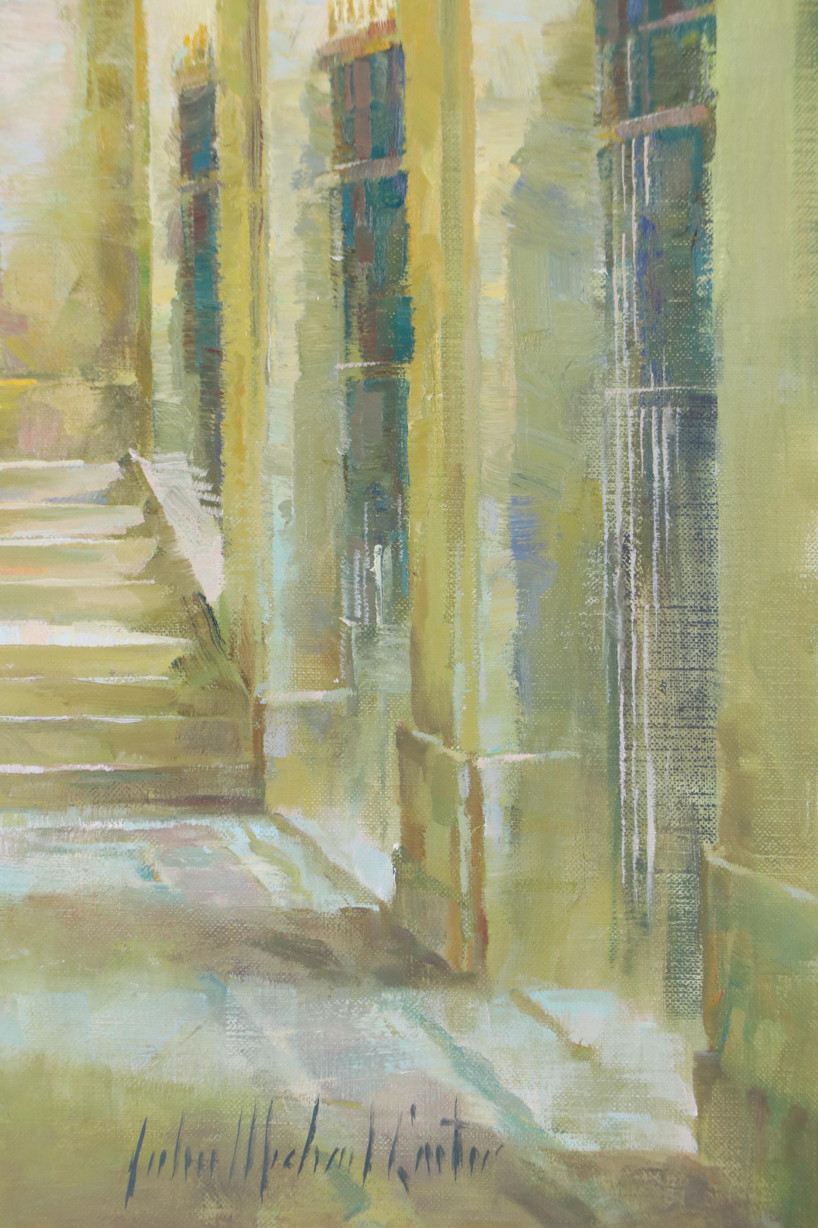 John Michael Carter Oil Painting "Passage Way," 2001