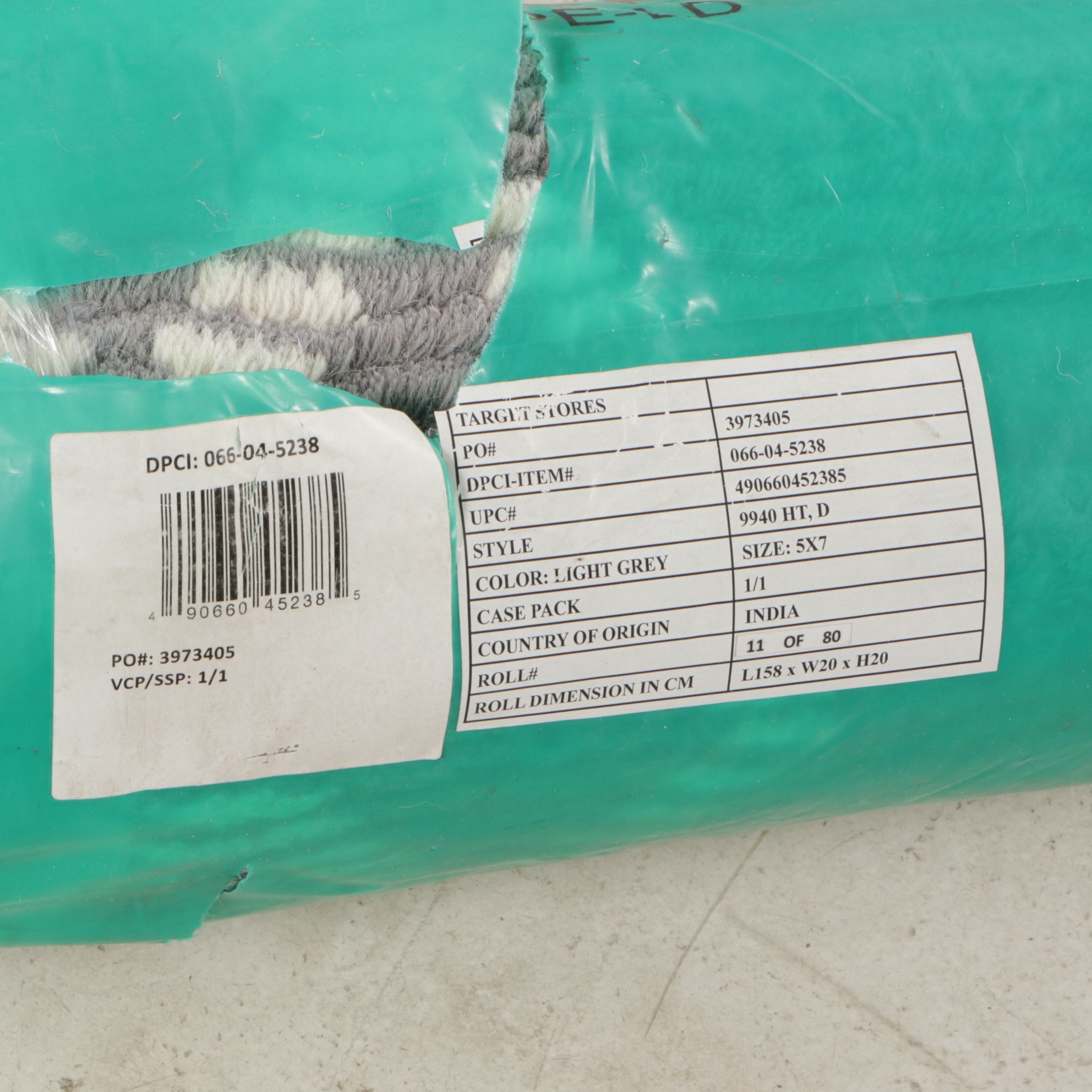 5'0 x 7'0 Hand-Tufted Pair of Project 62 Indian Contemporary Area Rugs