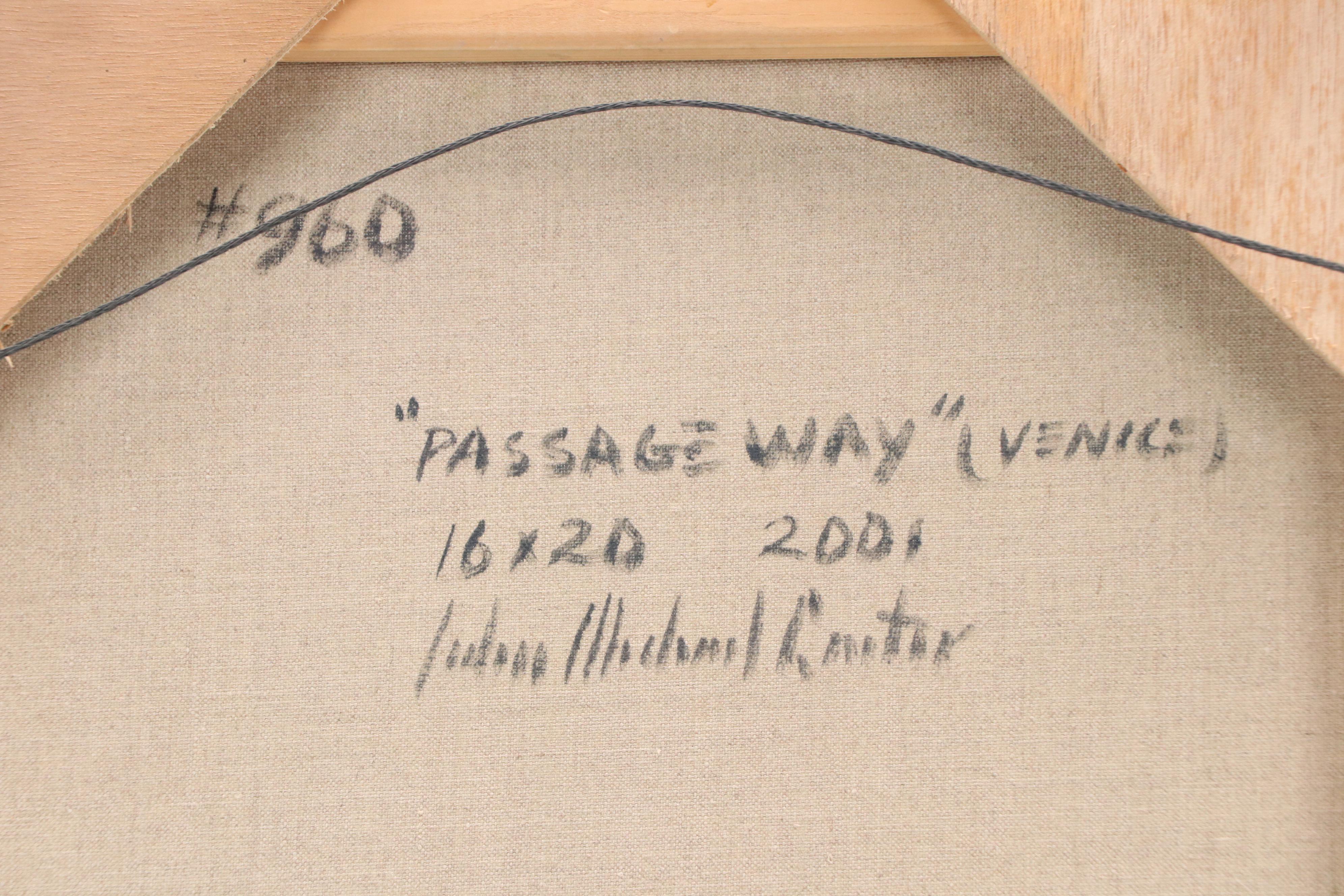 John Michael Carter Oil Painting "Passage Way," 2001