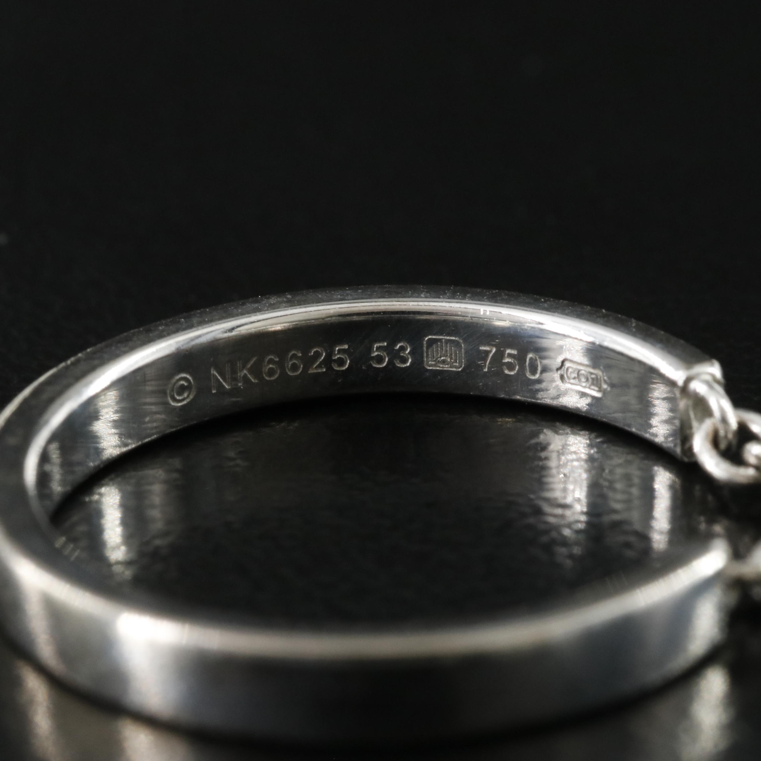 Cartier Mon Amour 18K and Diamond Heart Charm Ring