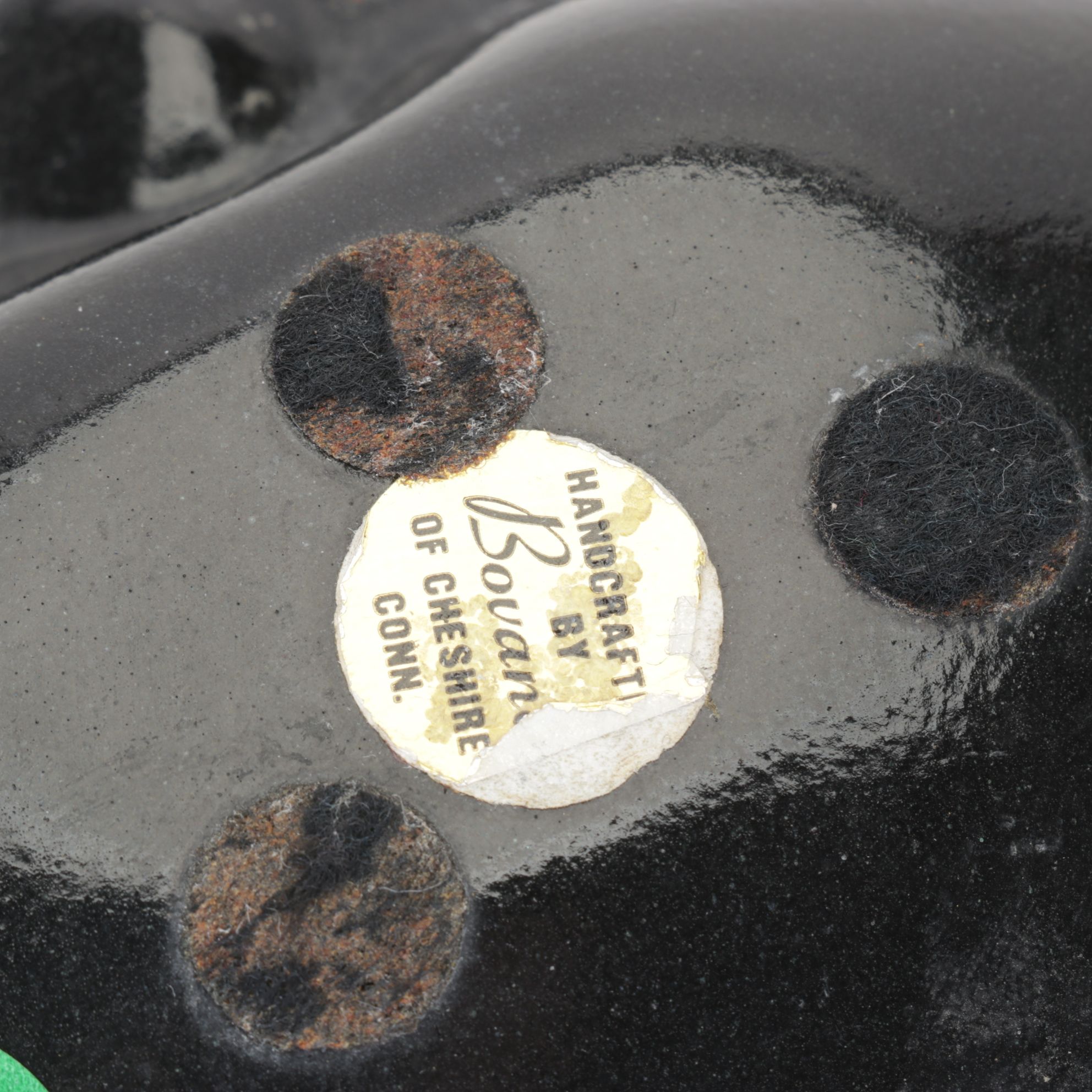 Bovano Enameled Metal Shell-Shaped Ashtray, Wood Leaf-Shaped Tray and More