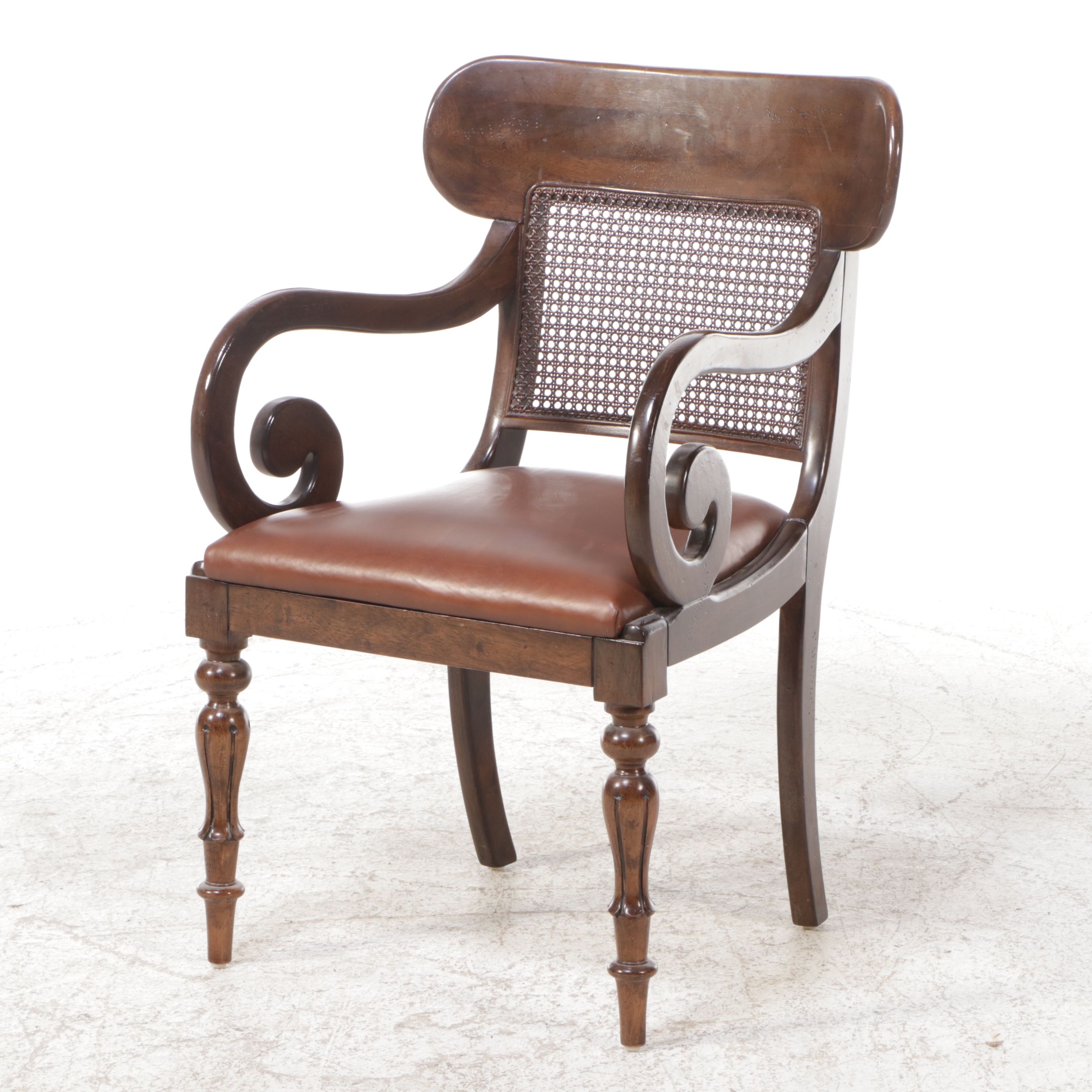 Ralph Lauren French Provincial Style Dining Table with Henredon Chairs