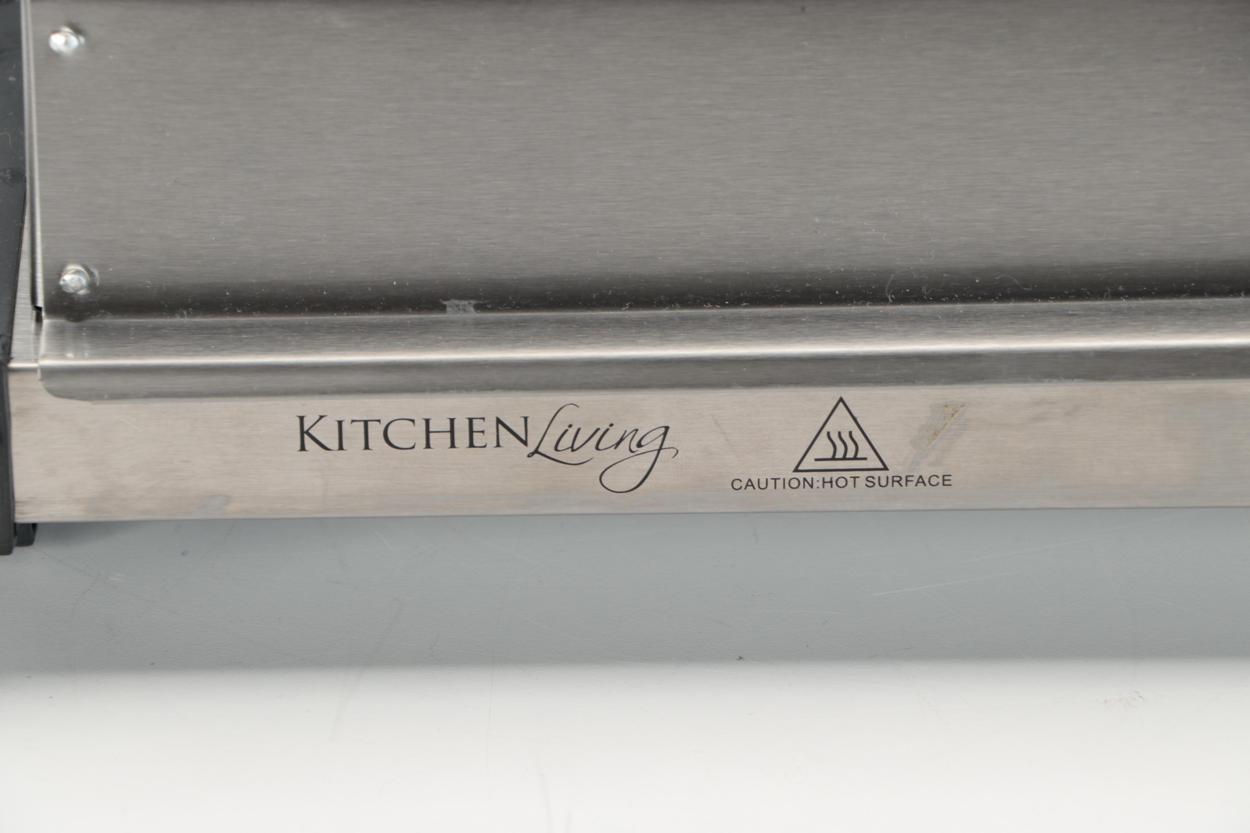 Kitchen Living Buffet Server with Warming Tray