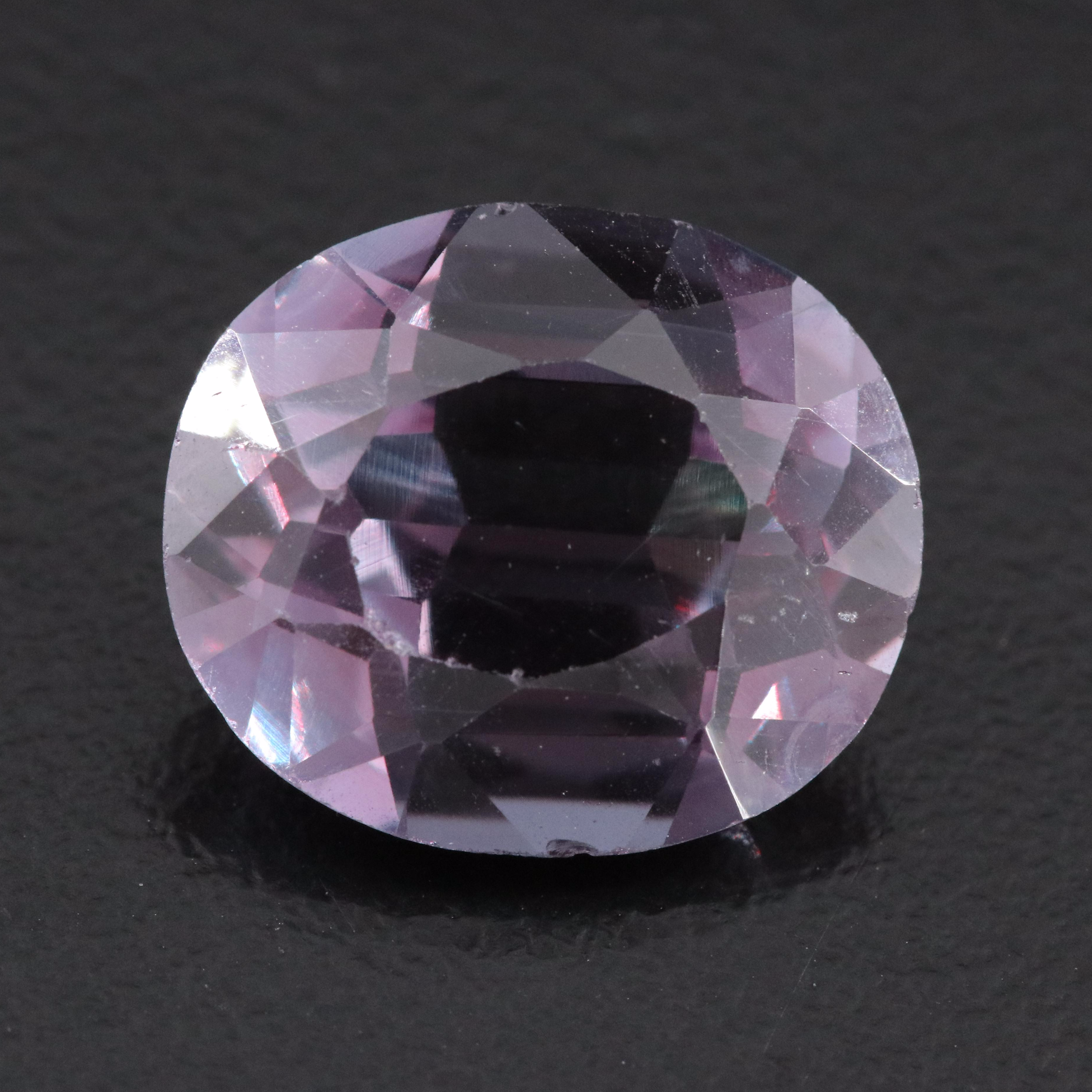 Loose 14.61 CT Lab Grown Color Change Sapphire