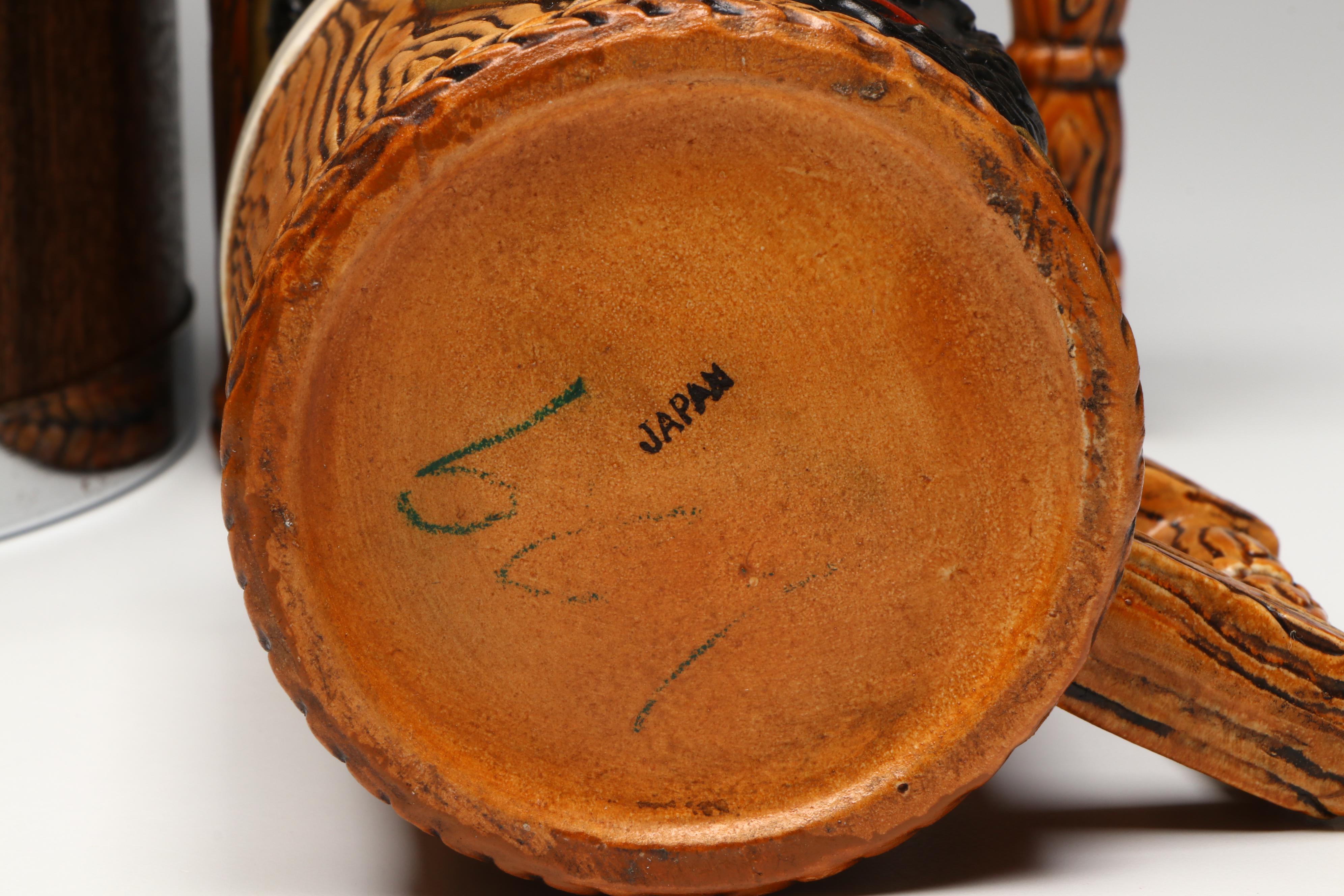 Ice Bucket, Bar Tools and Accessories with 1975 Kentucky Derby and More Glasses